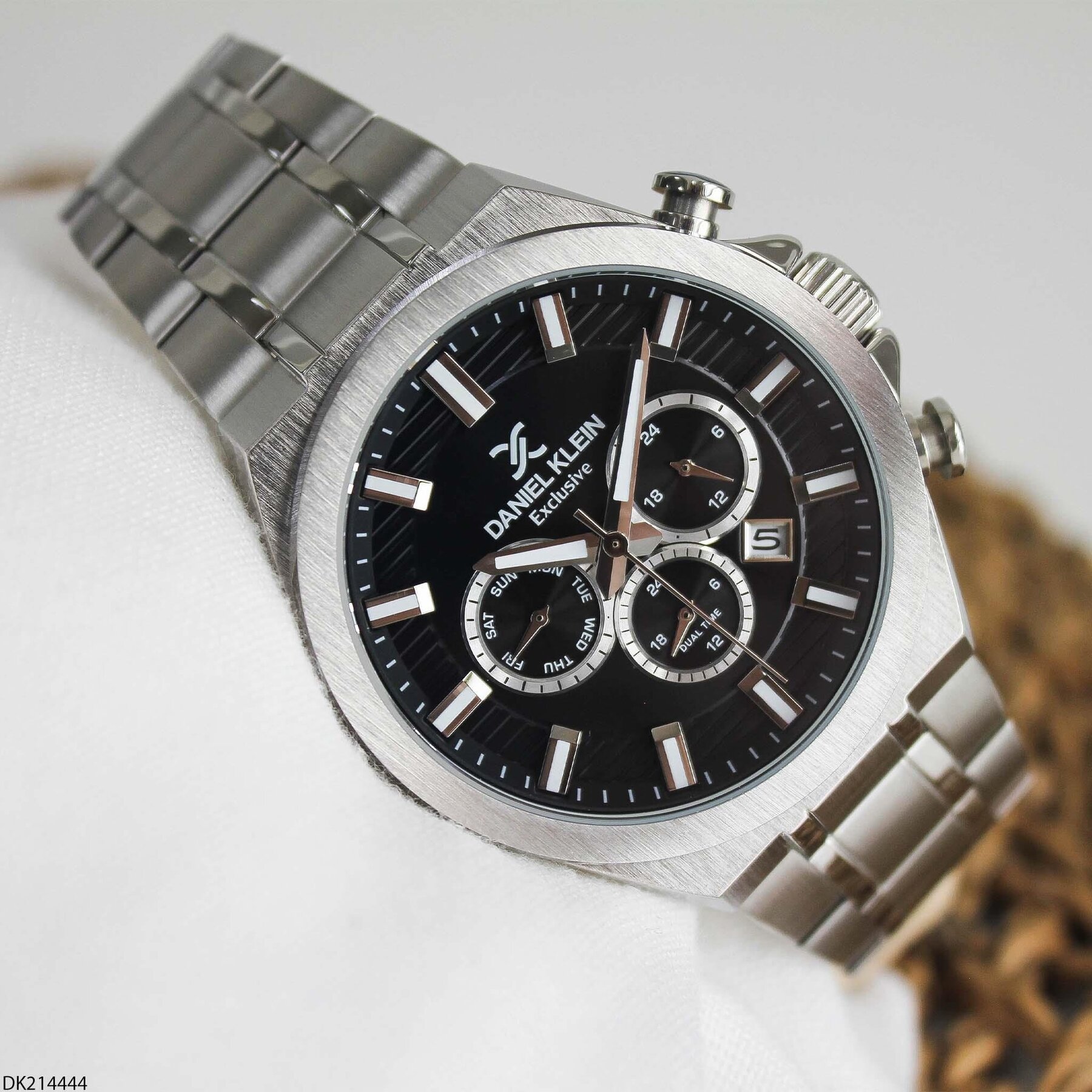 Daniel Klein DK214444 Çelik Kordonlu Erkek Kol Saati