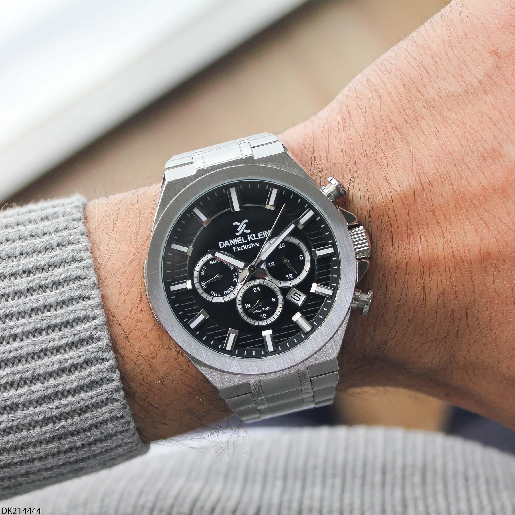 Daniel Klein DK214444 Çelik Kordonlu Erkek Kol Saati