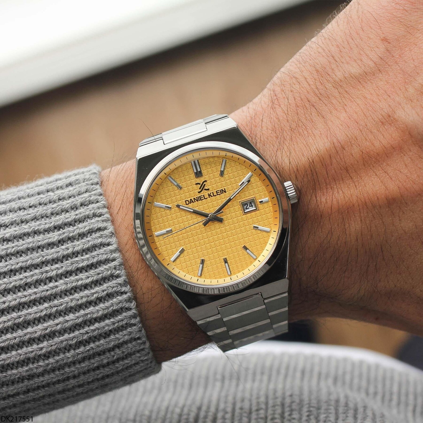 Daniel Klein DK217551 Çelik Kordonlu Erkek Kol Saati