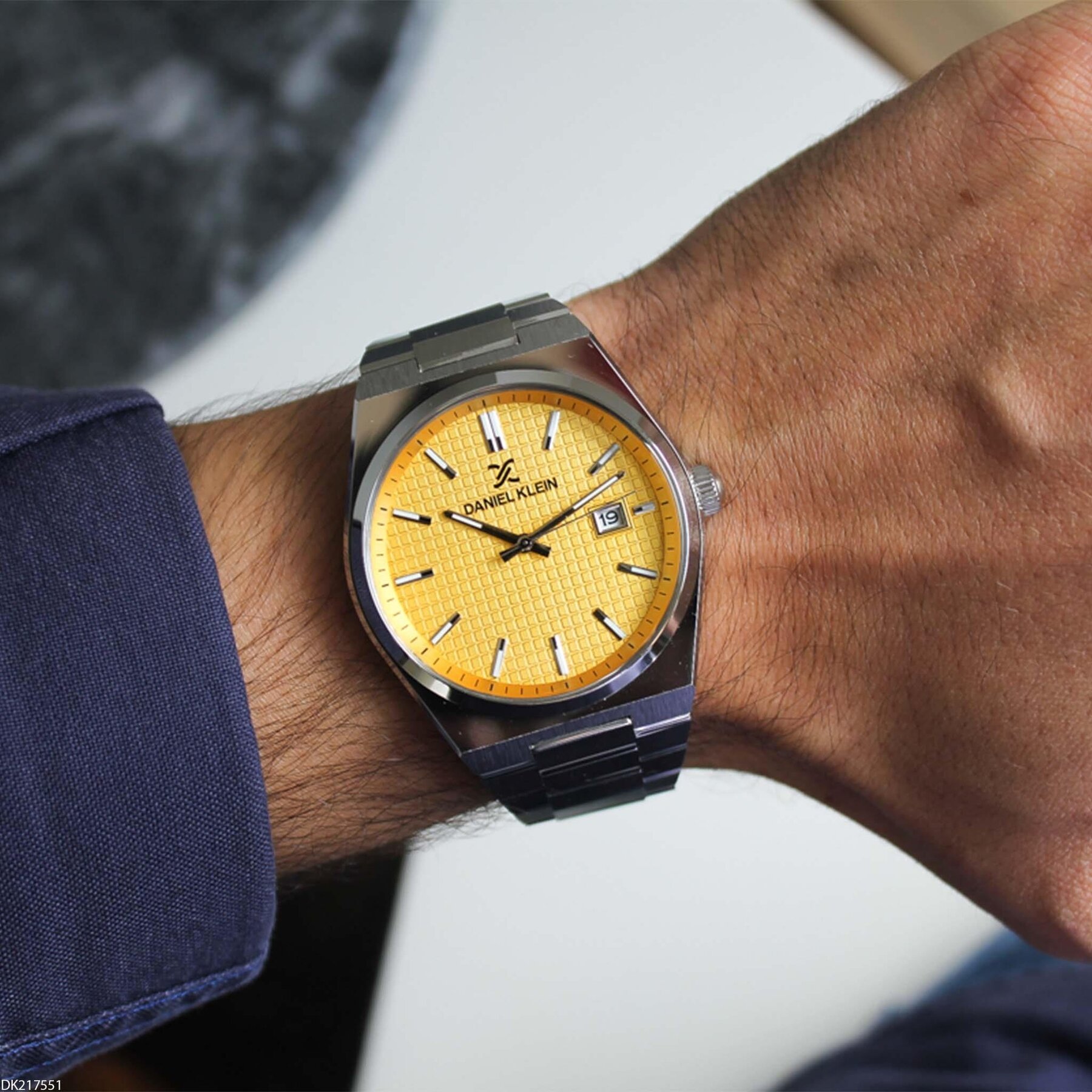 Daniel Klein DK217551 Çelik Kordonlu Erkek Kol Saati