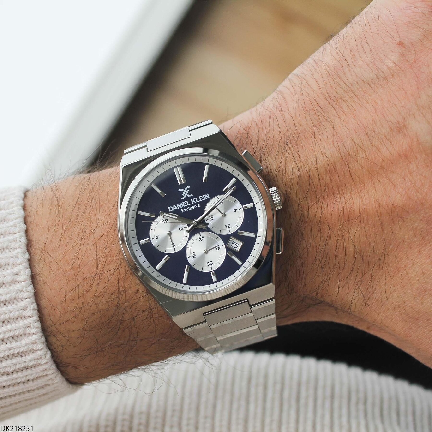 Daniel Klein DK218251-1 Steel Strap Men Watch