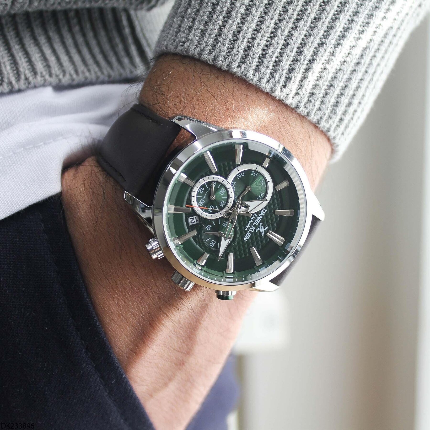 Daniel Klein DK233896 Deri Kordonlu Erkek Kol Saati