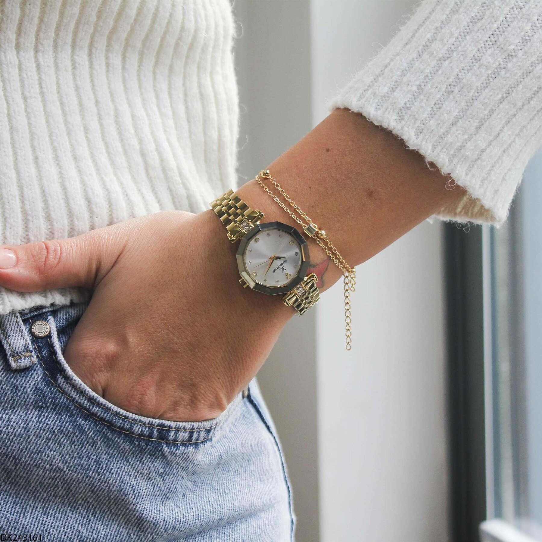 Daniel Klein DK243161 Steel Strap Women Watch