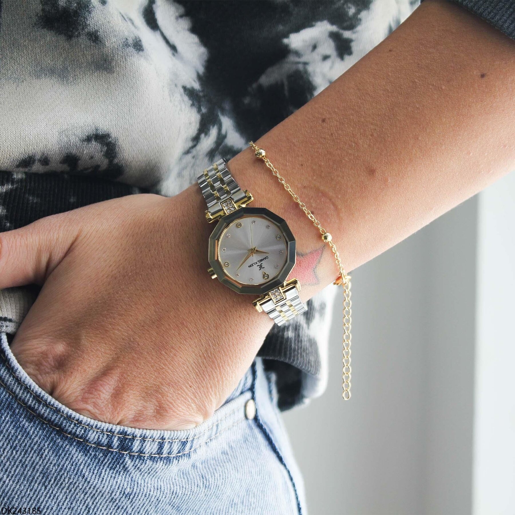 Daniel Klein DK243185 Çelik Kordonlu Kadın Kol Saati