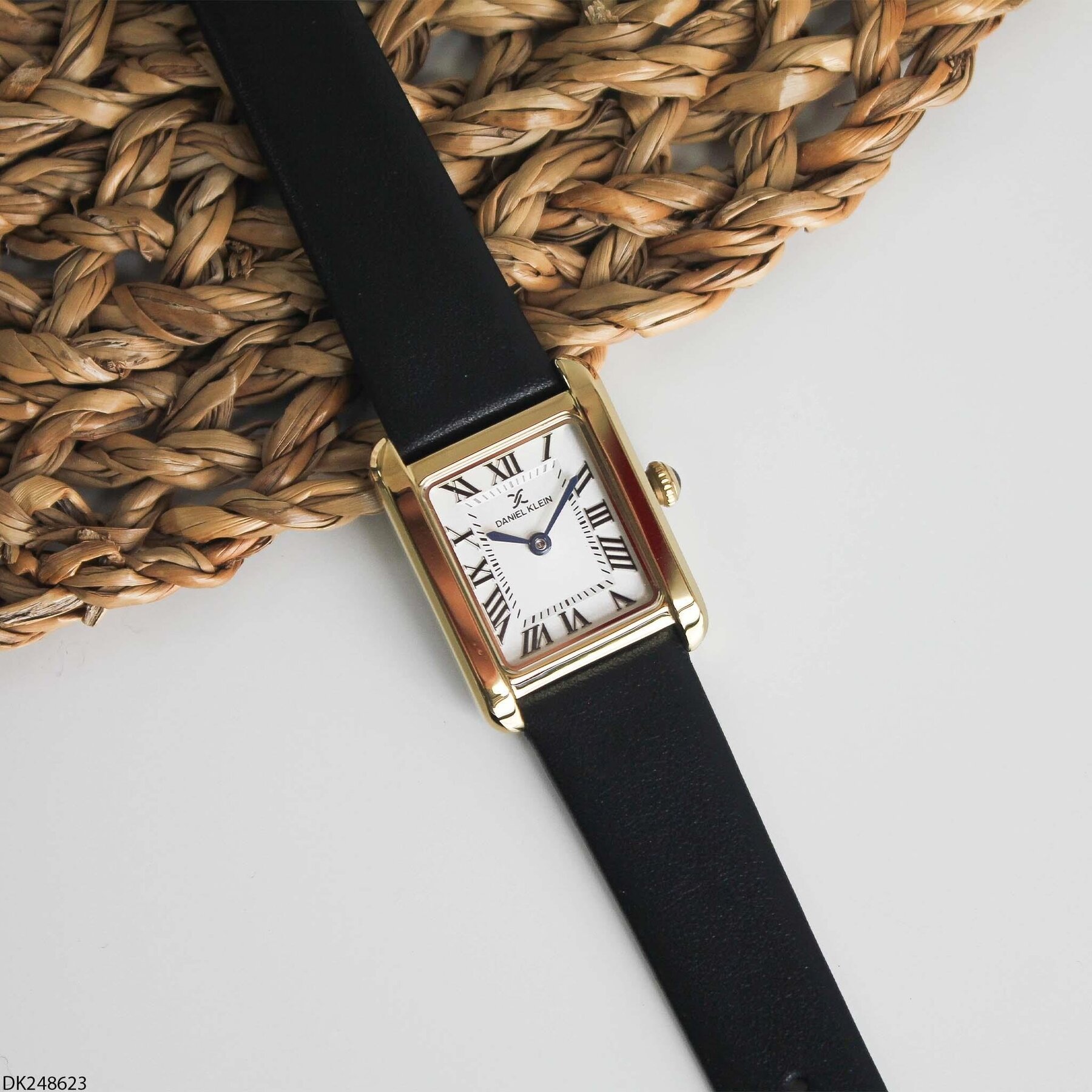 Daniel Klein DK248623 Leather Strap Women Watch