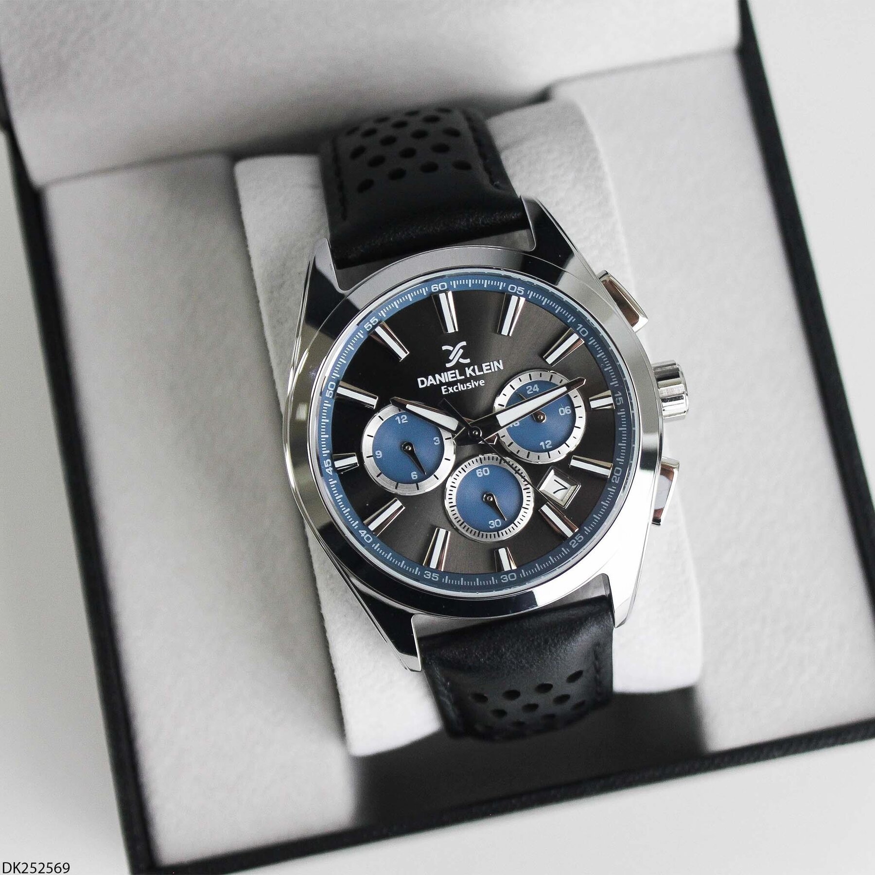 Daniel Klein DK252569 Deri Kordonlu Erkek Kol Saati