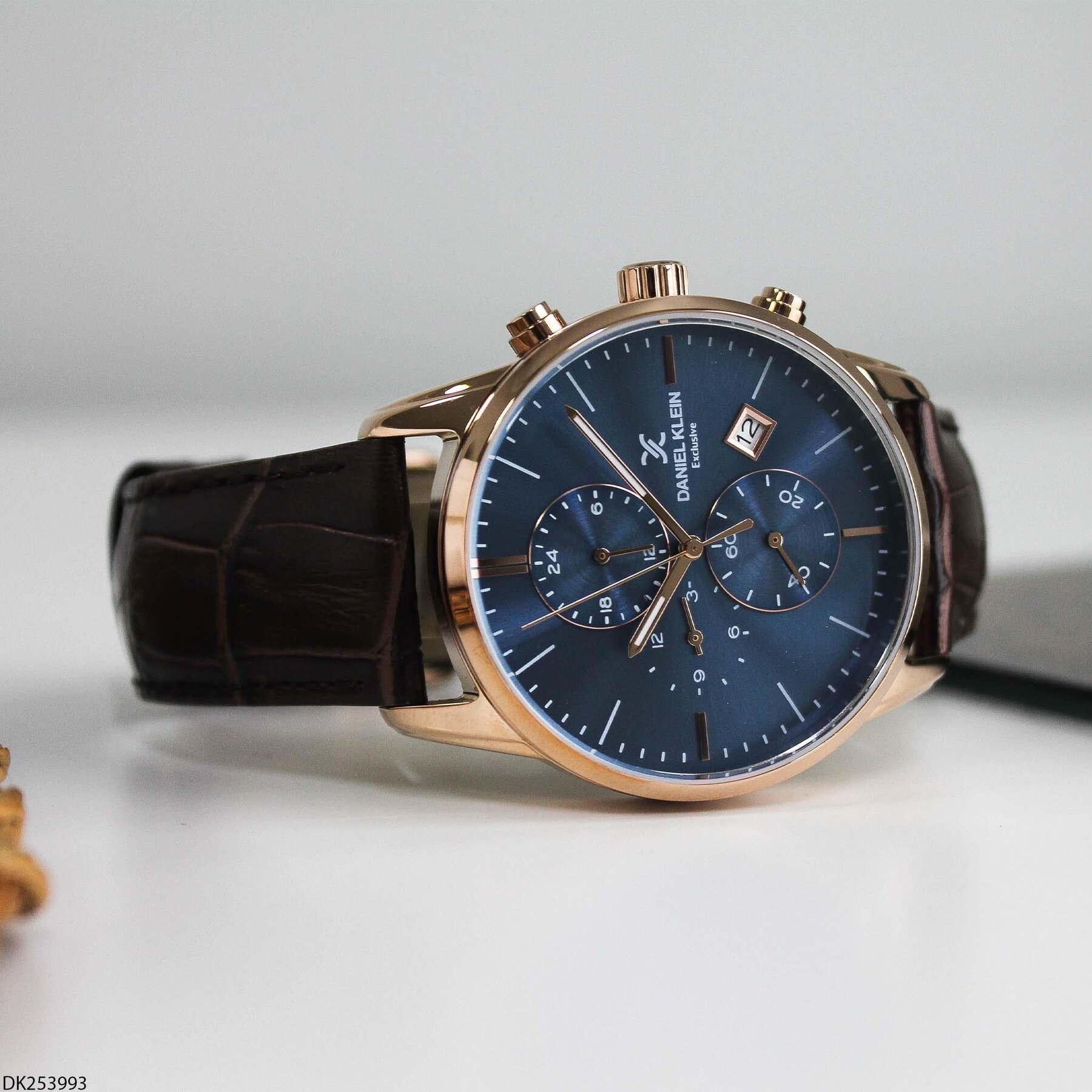 Daniel Klein DK253993 Deri Kordonlu Erkek Kol Saati