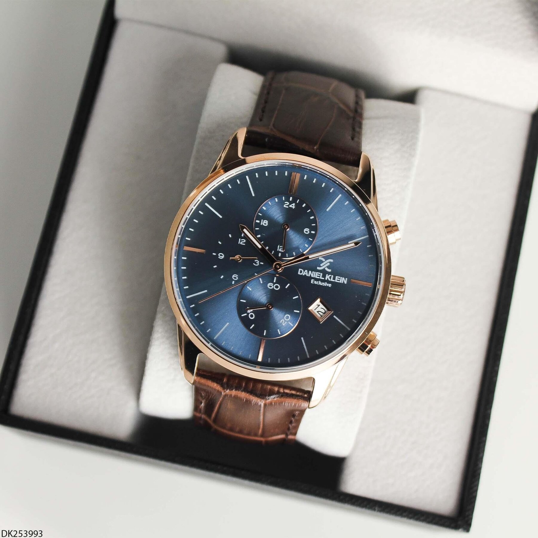 Daniel Klein DK253993 Deri Kordonlu Erkek Kol Saati