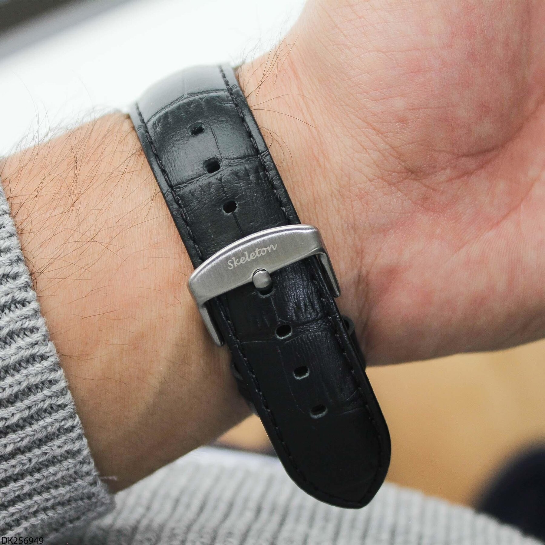 Daniel Klein DK256949 Leather Strap Automatic Men Watch