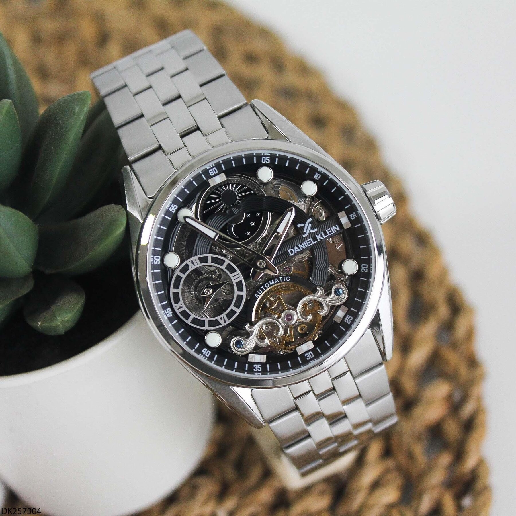 Daniel Klein DK257304 Steel Strap Automatic Men Watch