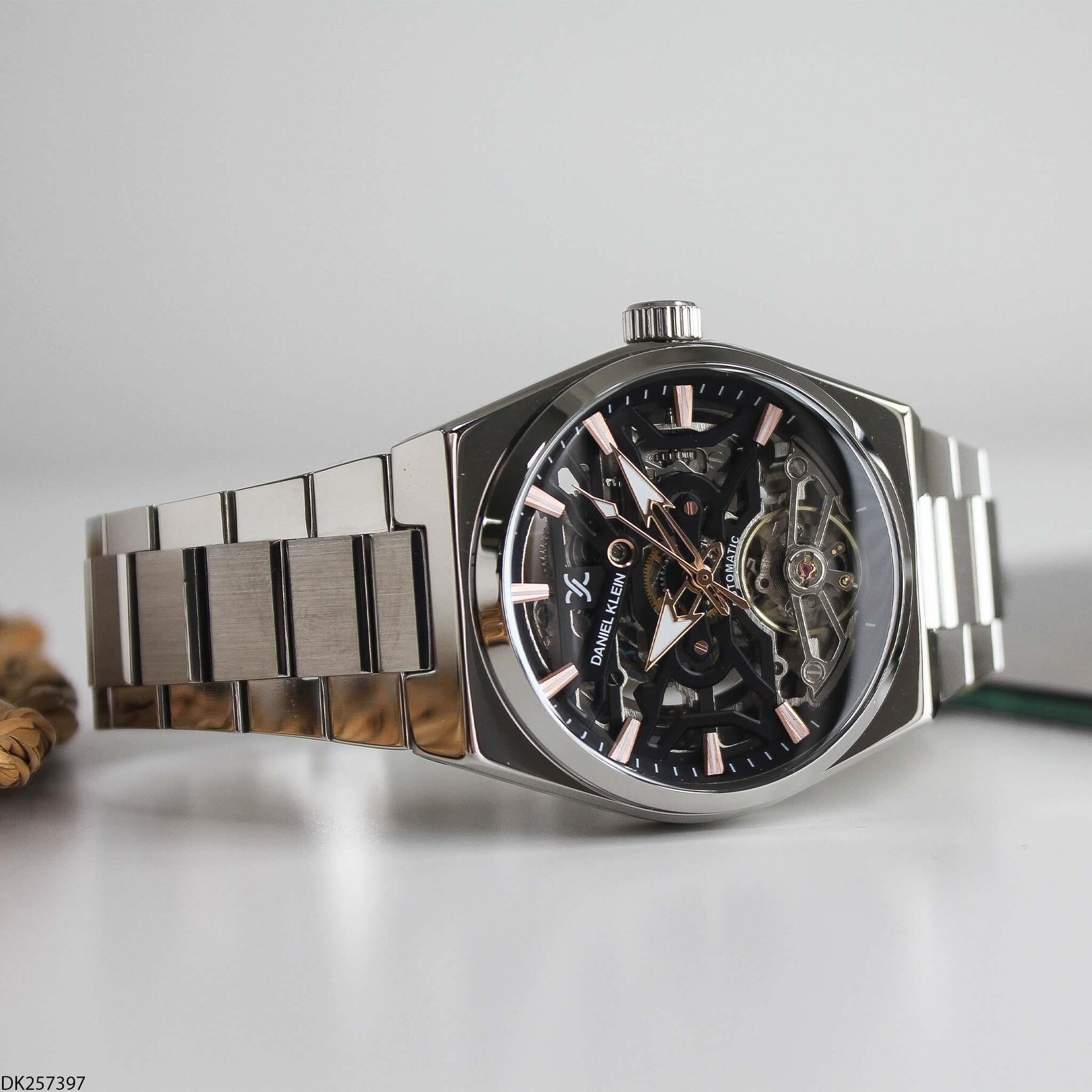 Daniel Klein DK257397 Çelik Kordonlu Otomatik Erkek Kol Saati