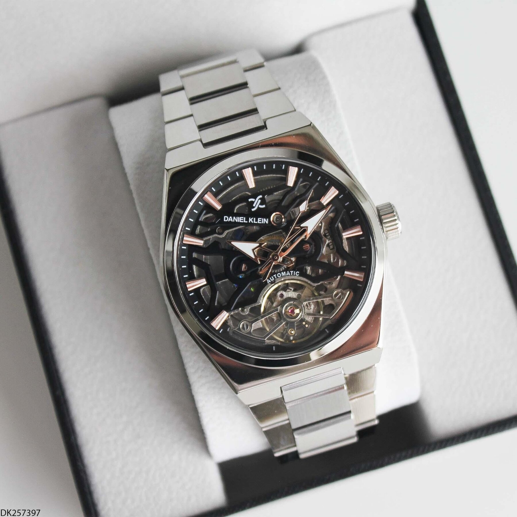 Daniel Klein DK257397 Çelik Kordonlu Otomatik Erkek Kol Saati