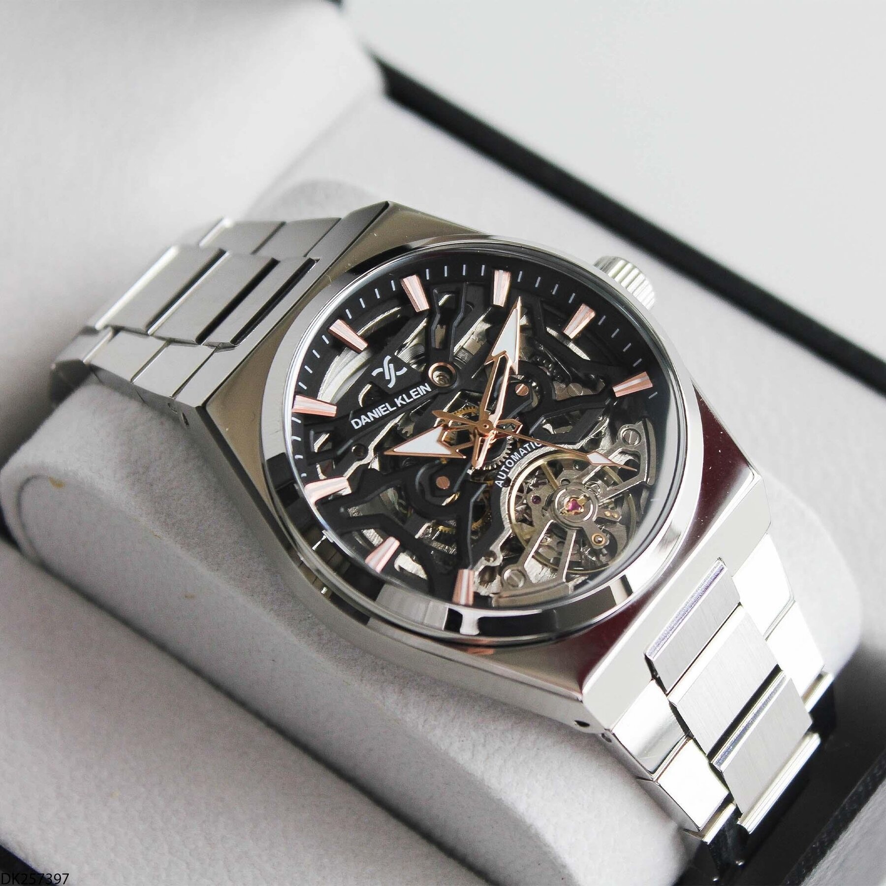 Daniel Klein DK257397 Çelik Kordonlu Otomatik Erkek Kol Saati