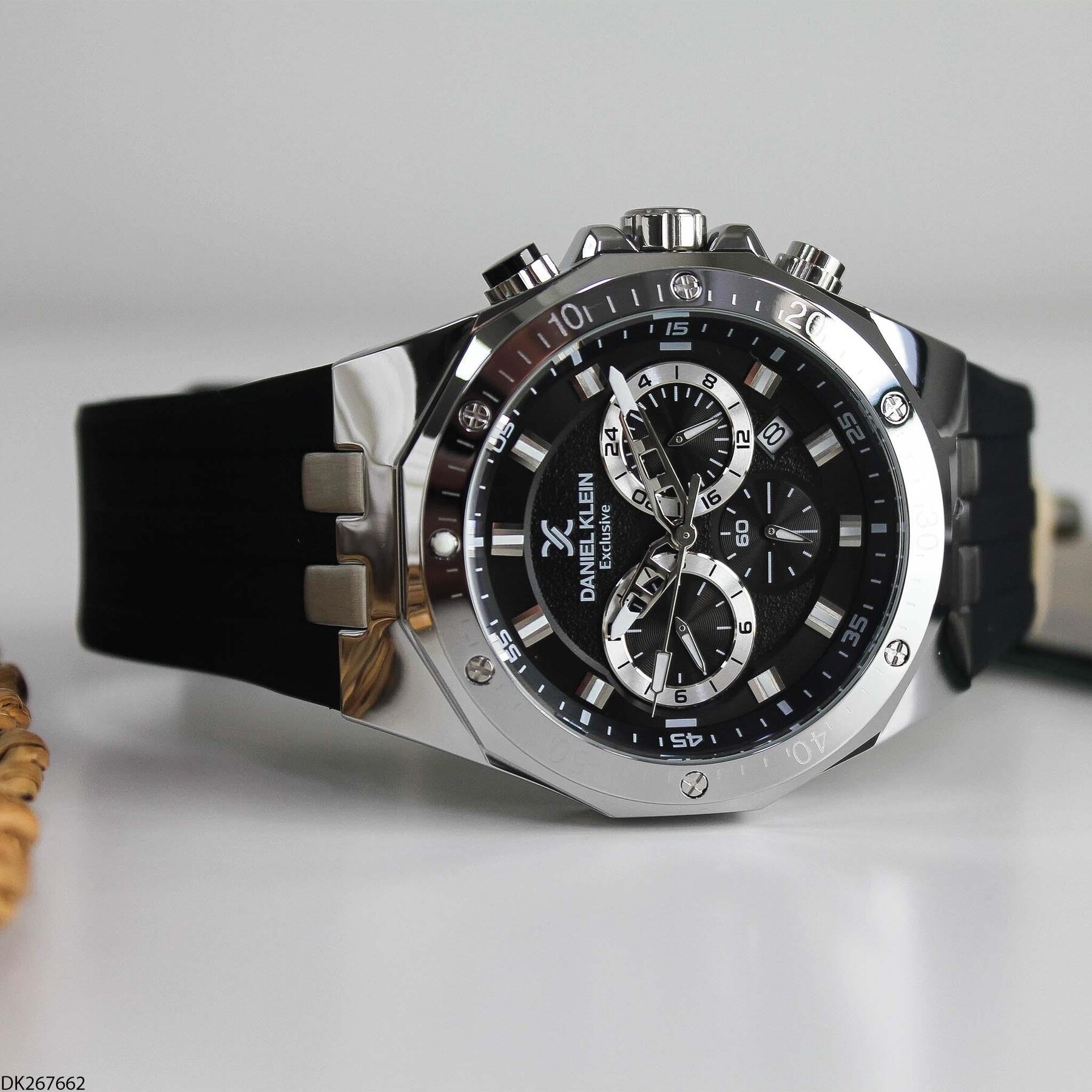 Daniel Klein DK267662 Silicone Strap Men Watch