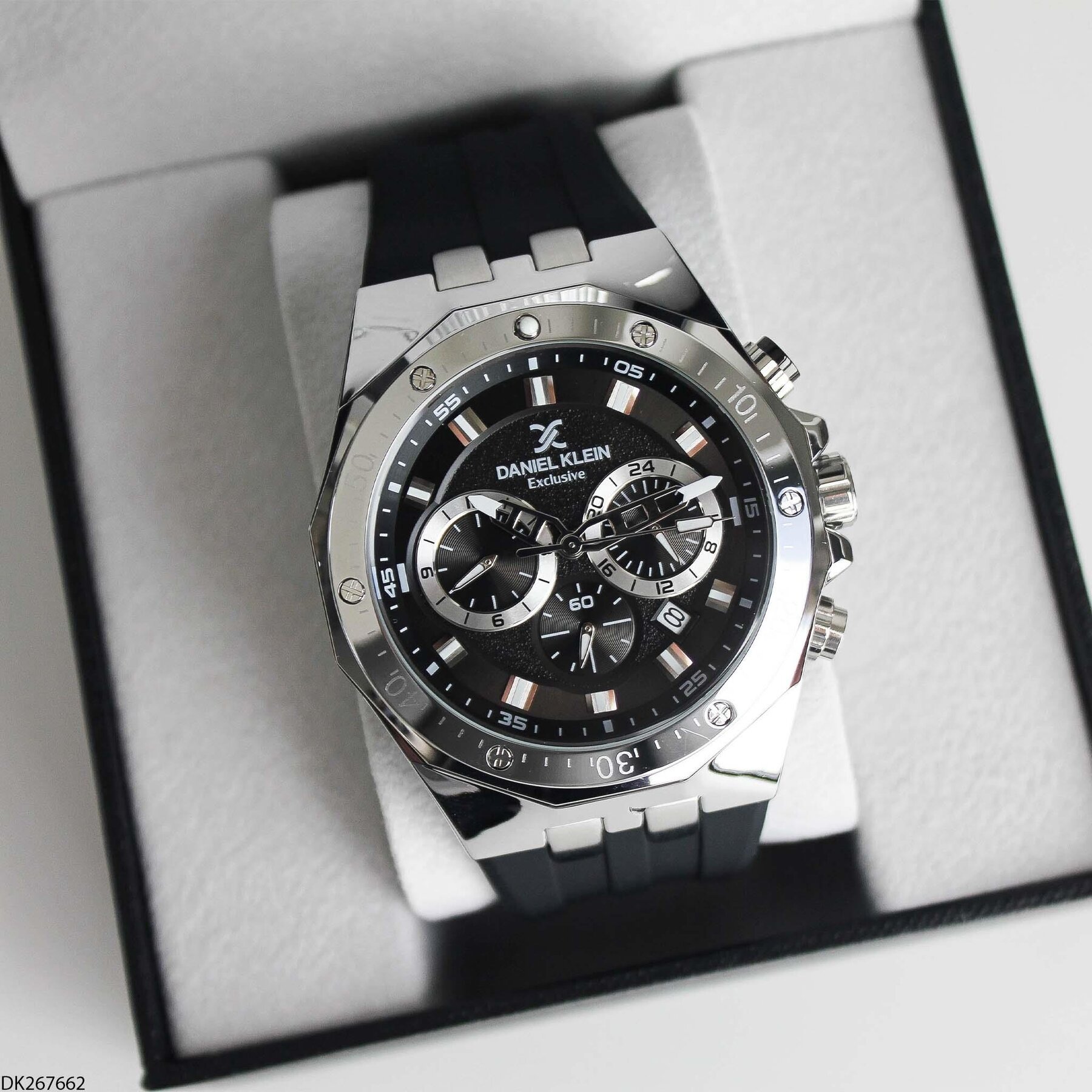 Daniel Klein DK267662 Silicone Strap Men Watch