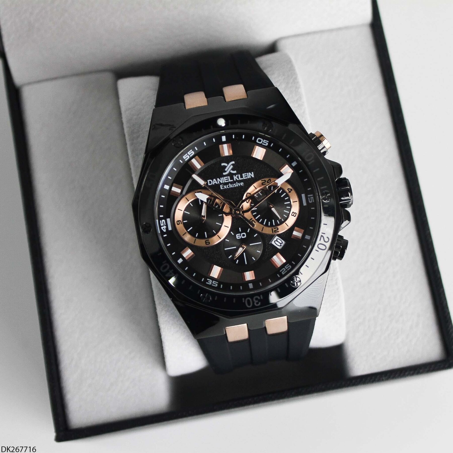 Daniel Klein DK267716 Silicone Strap Men Watch