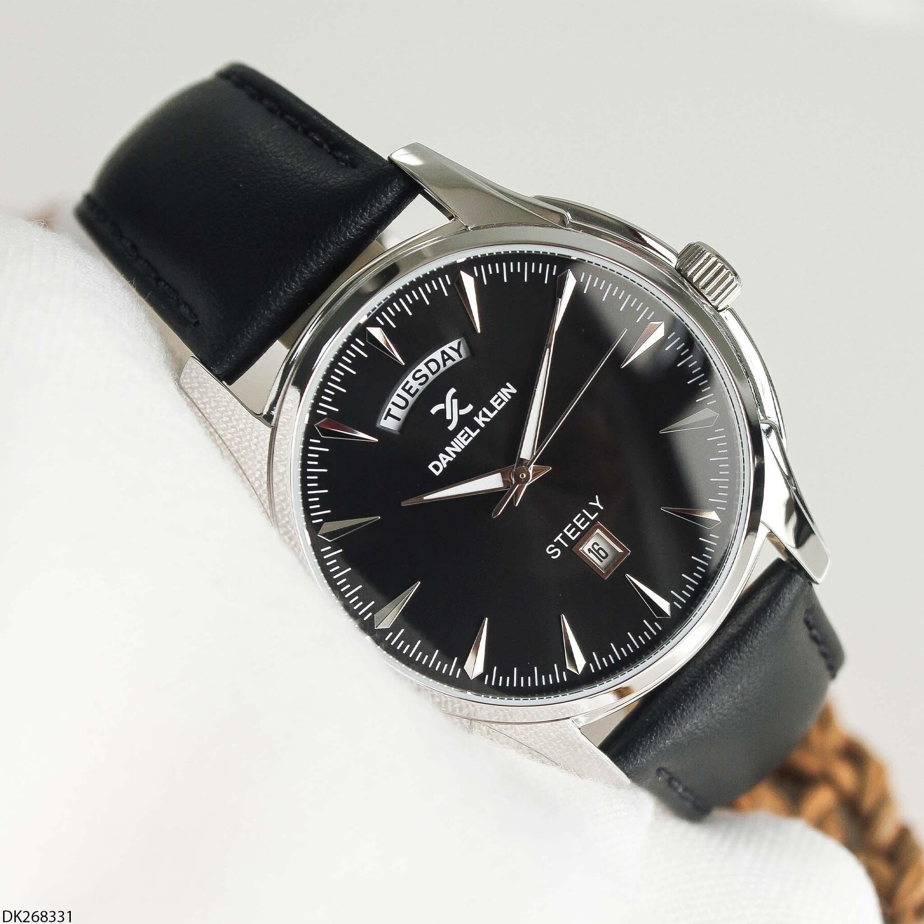 Daniel Klein DK268331 Leather Strap Men Watch