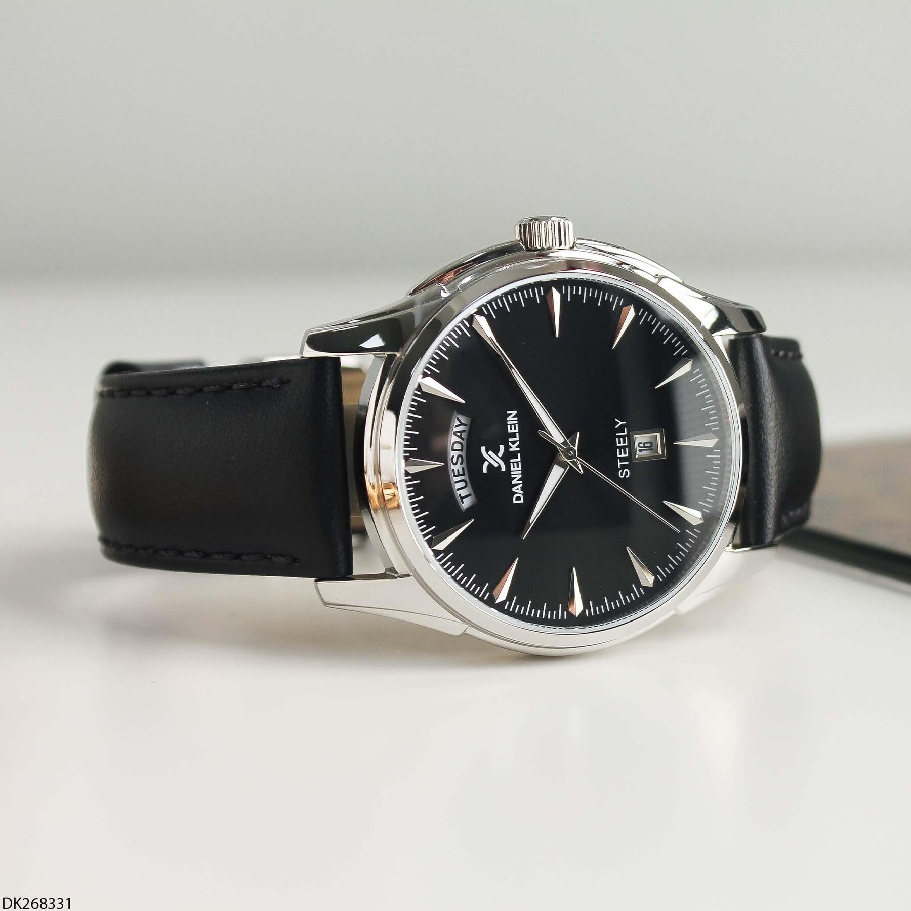 Daniel Klein DK268331 Leather Strap Men Watch