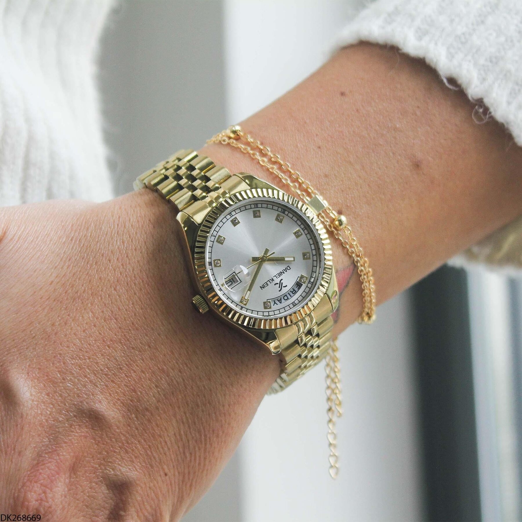 Daniel Klein DK268669 Çelik Kordonlu Kadın Kol Saati