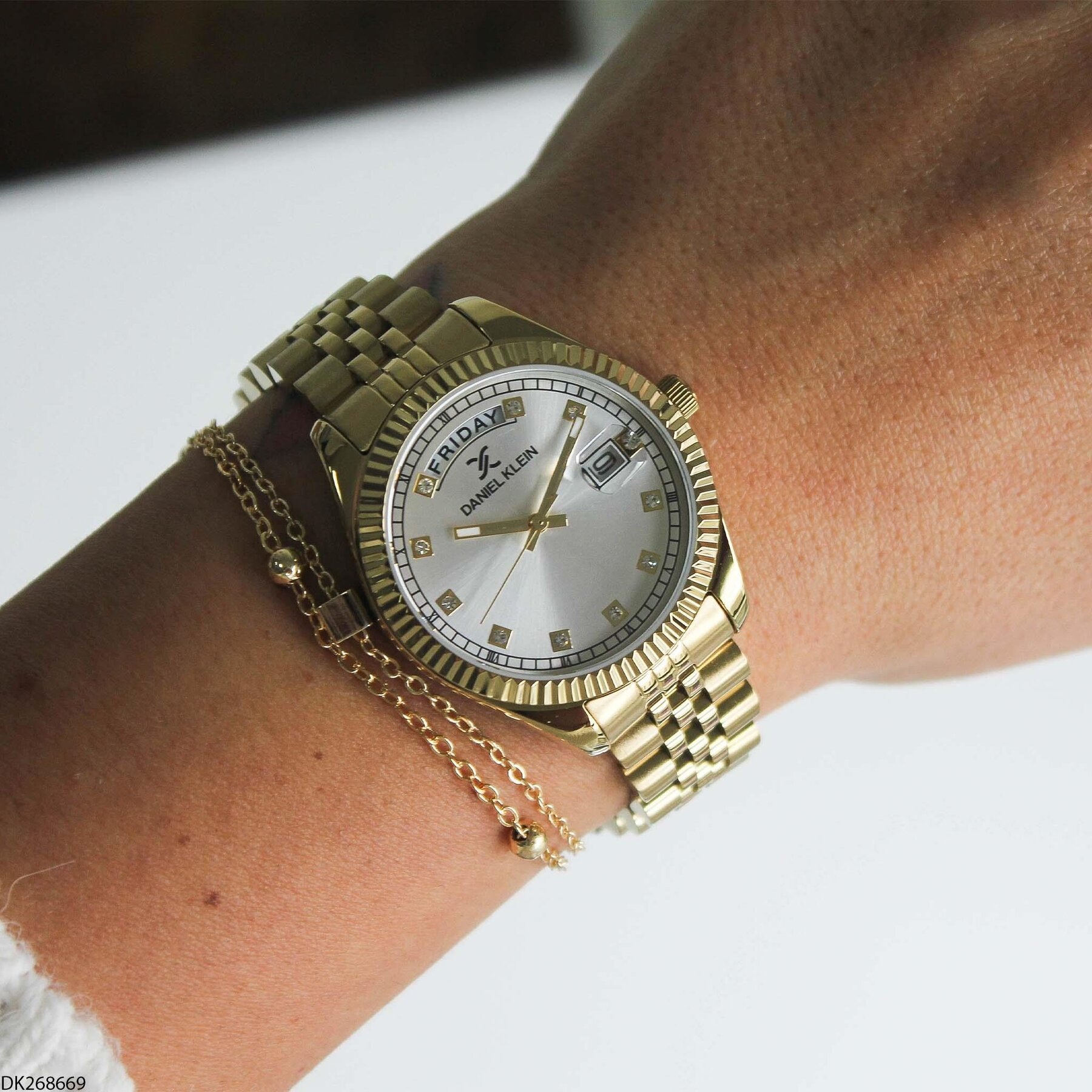 Daniel Klein DK268669 Çelik Kordonlu Kadın Kol Saati