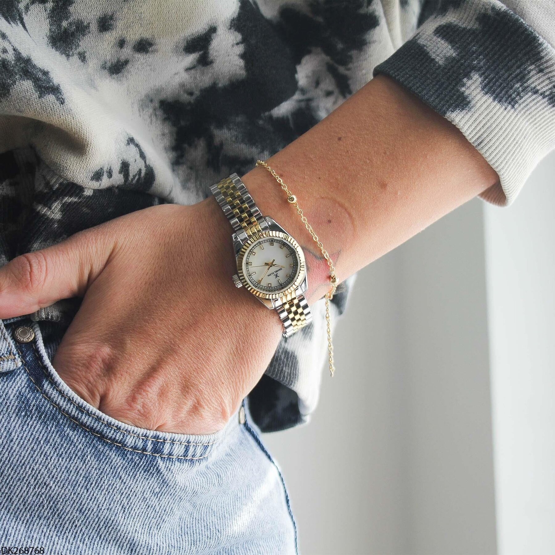 Daniel Klein DK268768 Çelik Kordonlu Kadın Kol Saati