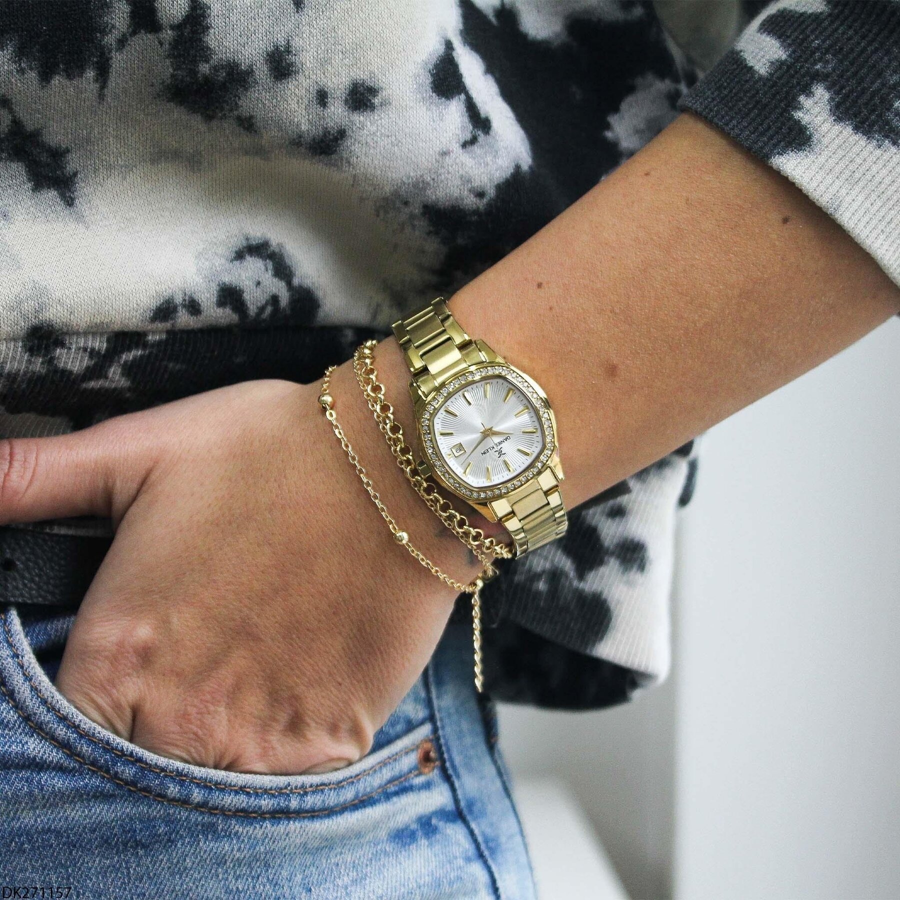 Daniel Klein DK271157 Çelik Kordonlu Kadın Kol Saati