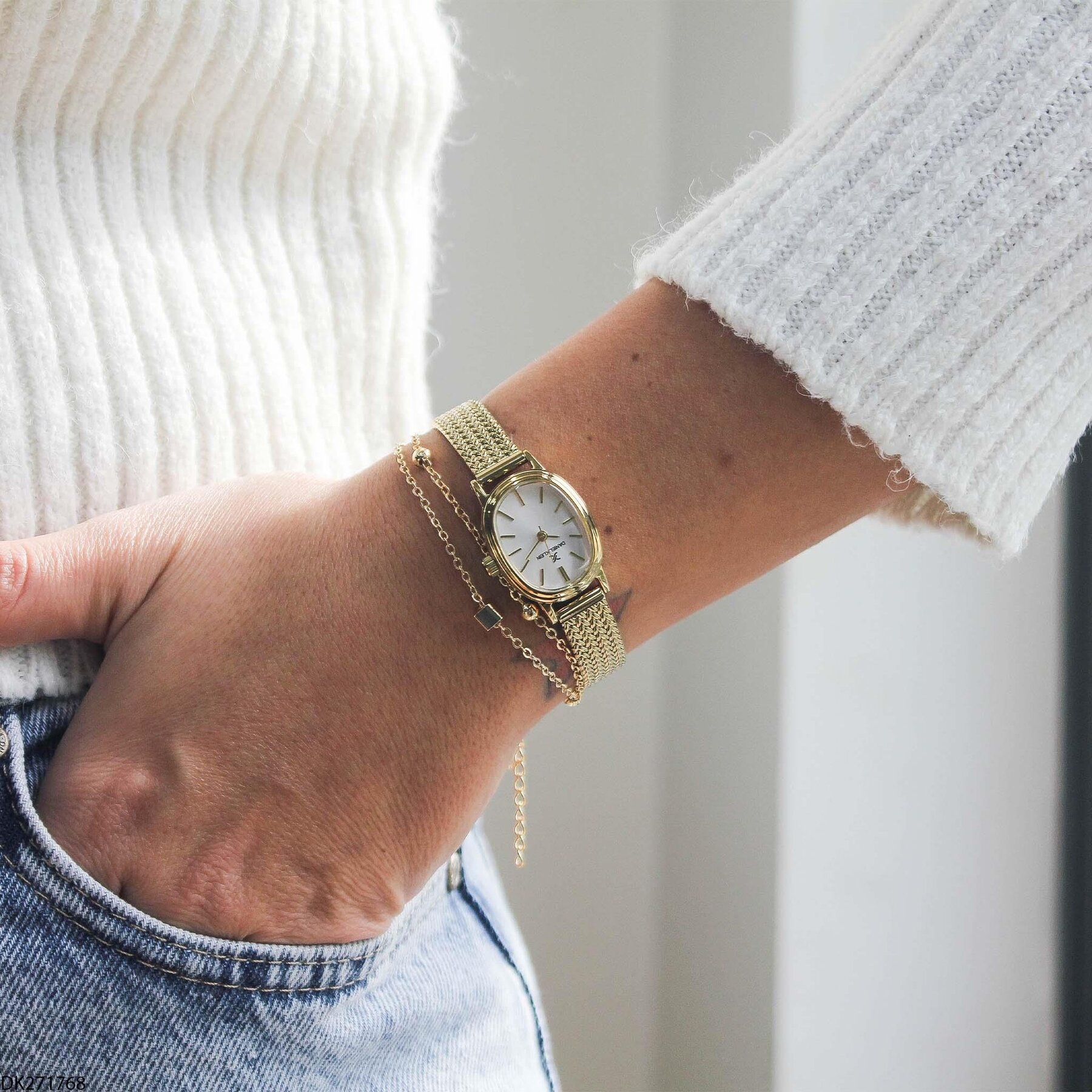 Daniel Klein DK271768 Çelik Kordonlu Kadın Kol Saati