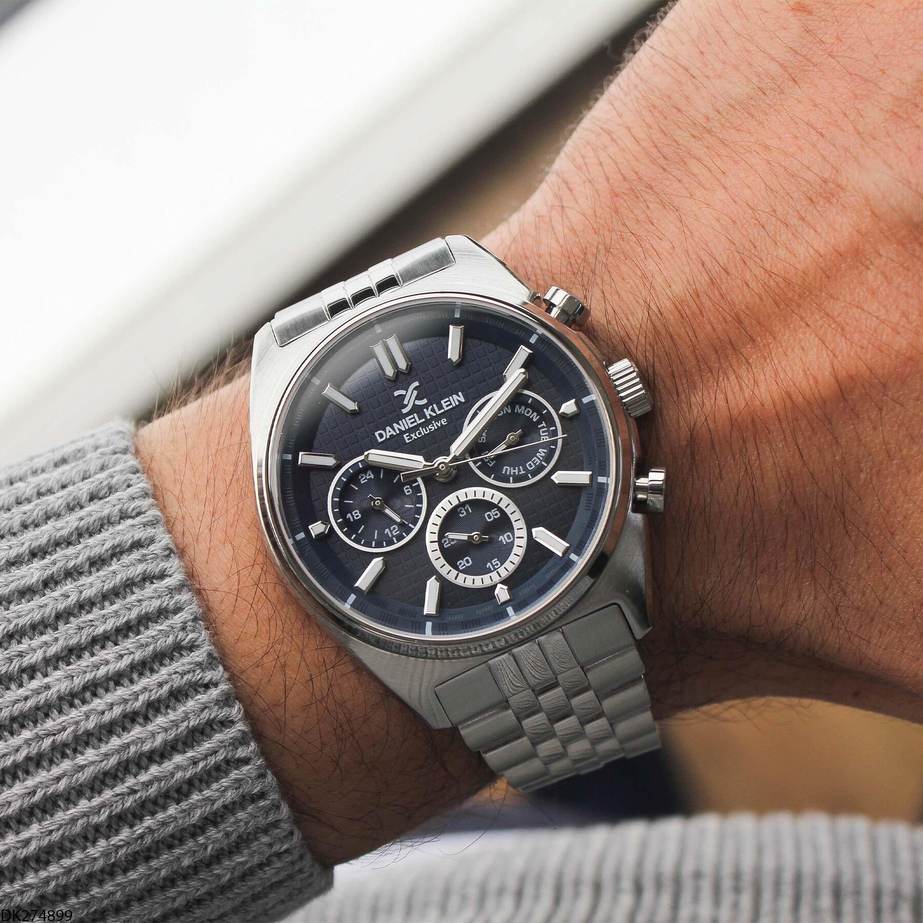 Daniel Klein DK274899 Çelik Kordonlu Erkek Kol Saati