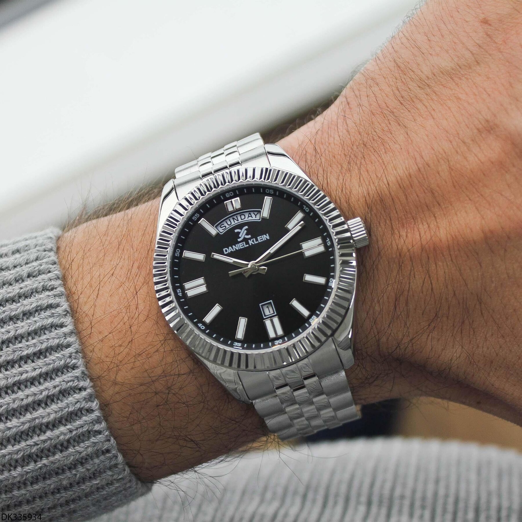 Daniel Klein DK335934 Çelik Kordonlu Erkek Kol Saati