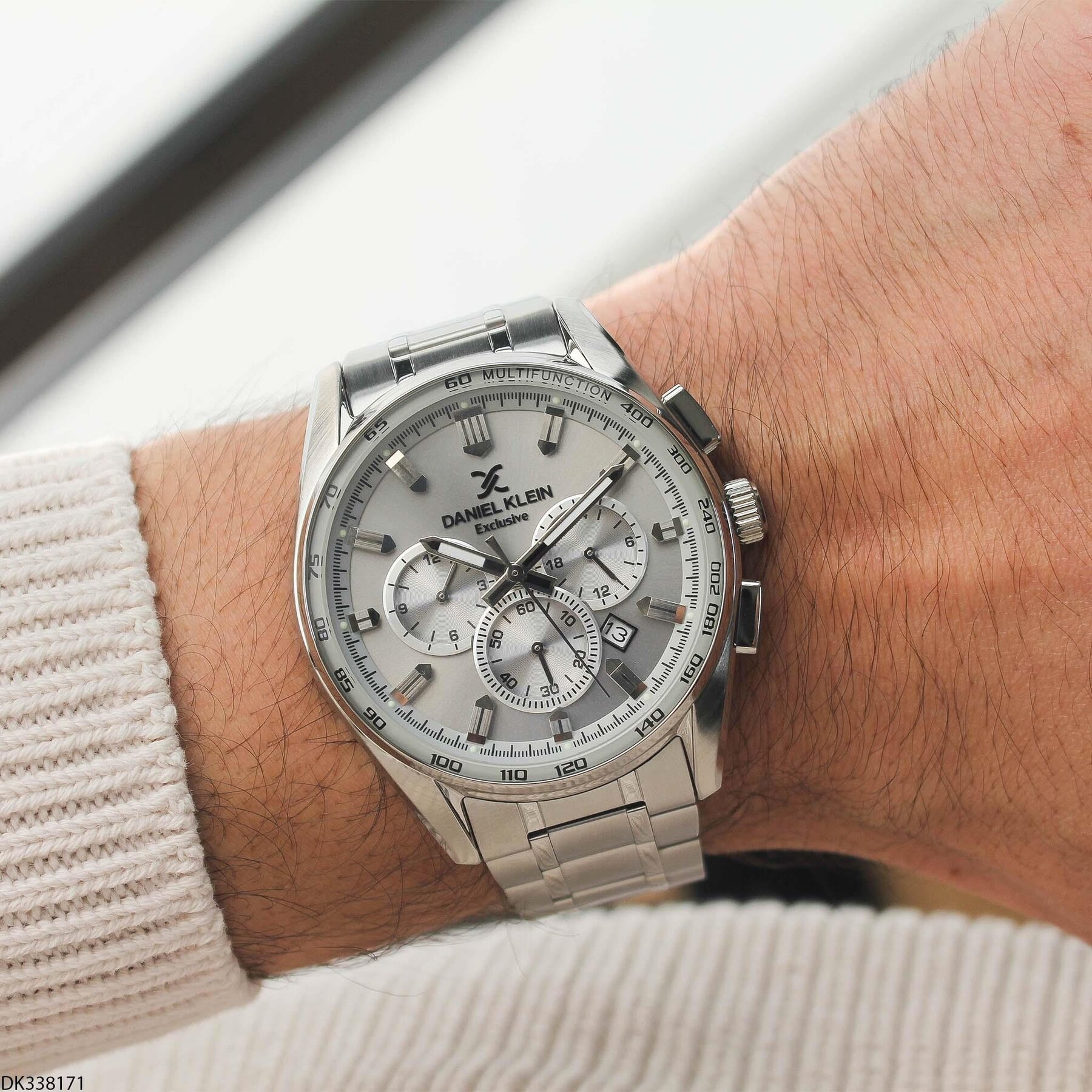 Daniel Klein DK338171 Çelik Kordonlu Erkek Kol Saati