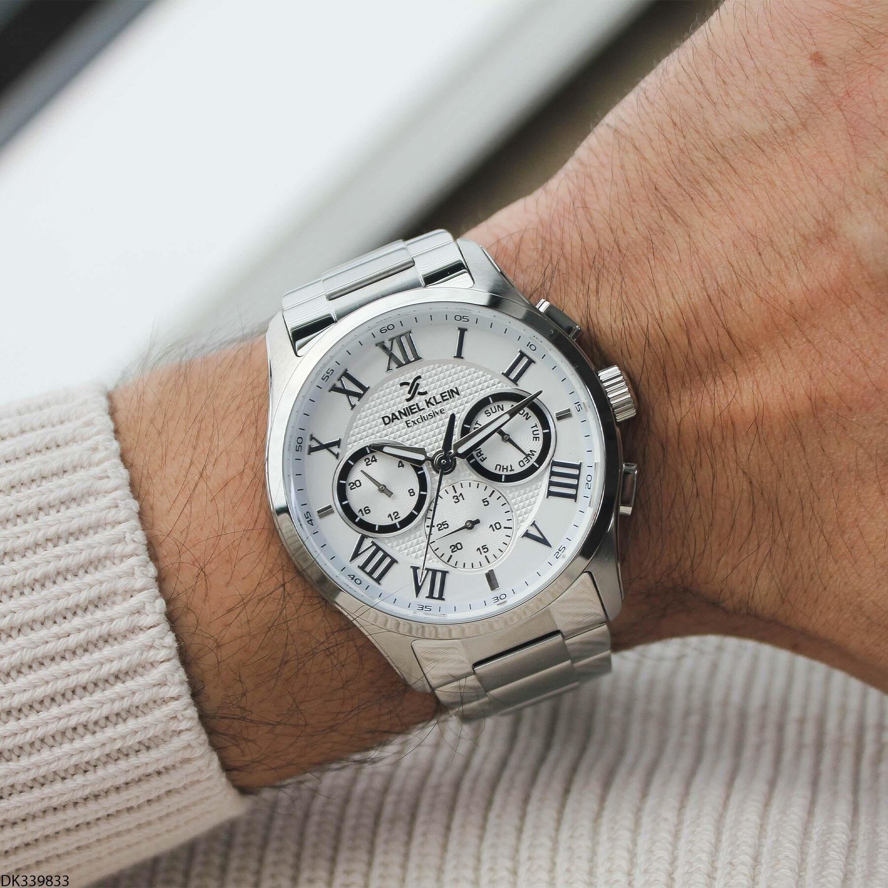 Daniel Klein DK339833 Steel Strap Men Watch