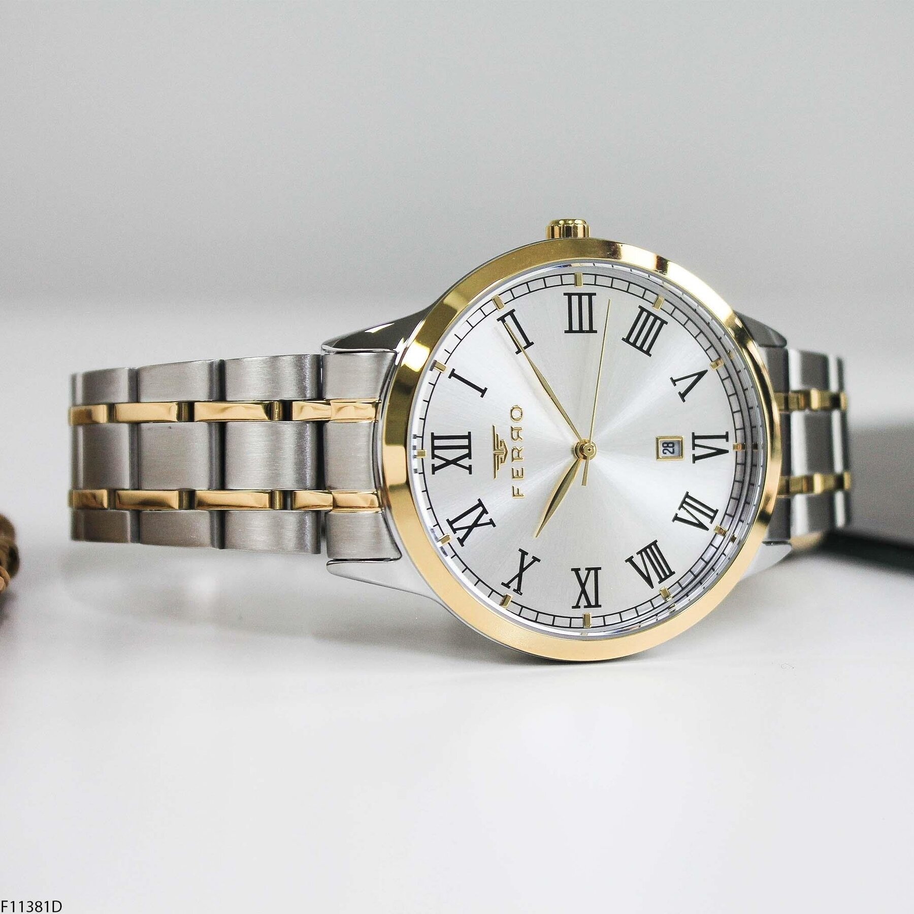 Ferro F11381D Çelik Kordonlu Erkek Kol Saati