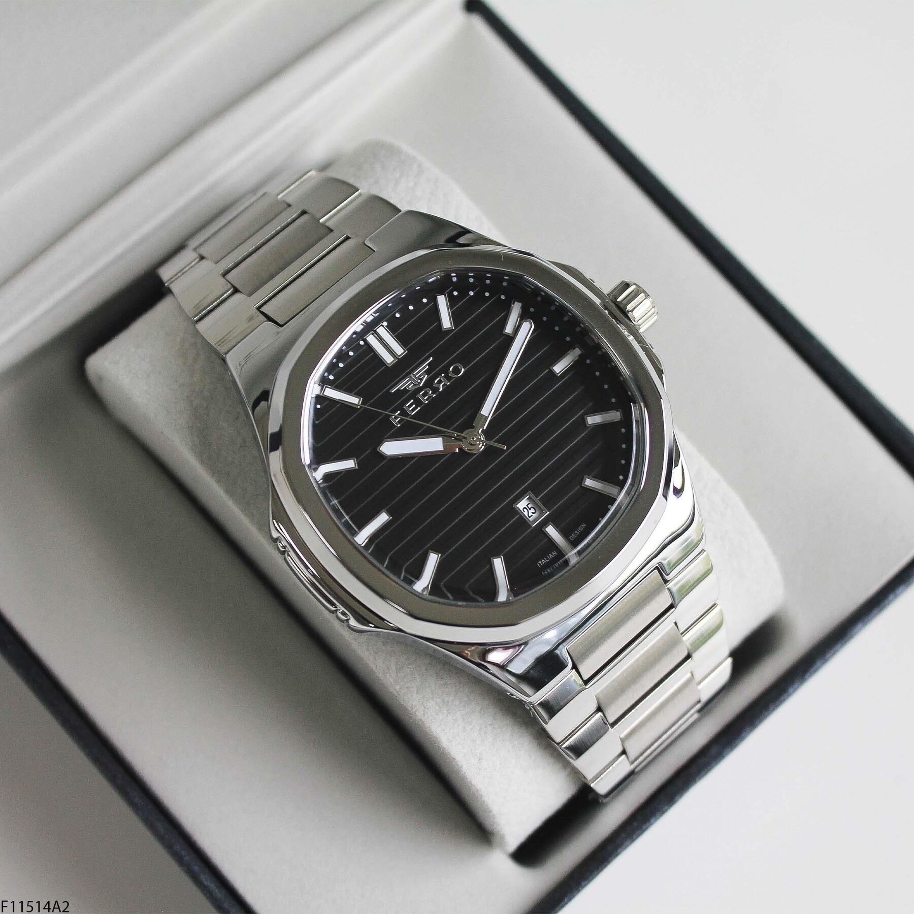 Ferro F11514A2 Çelik Kordonlu Erkek Kol Saati