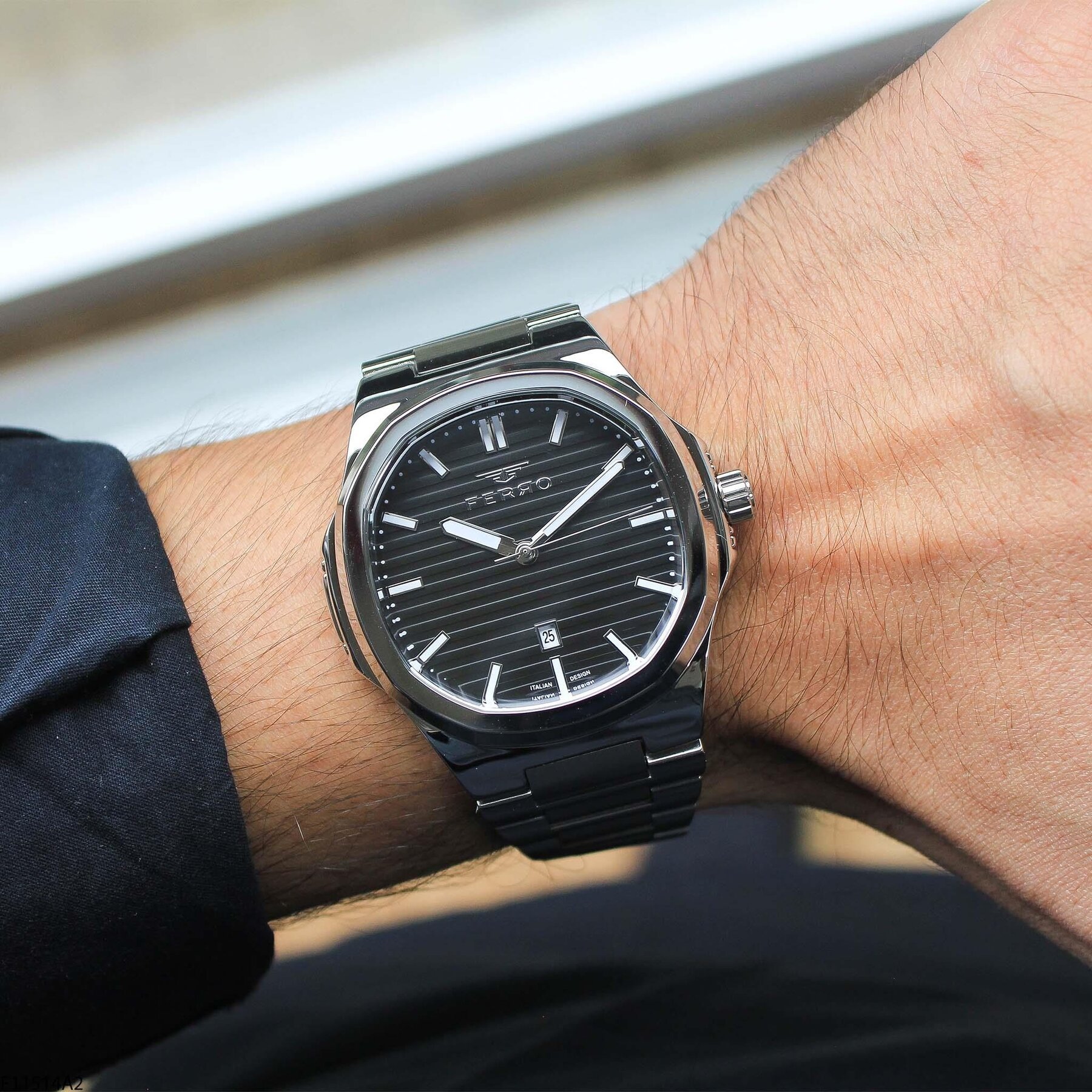 Ferro F11514A2 Çelik Kordonlu Erkek Kol Saati