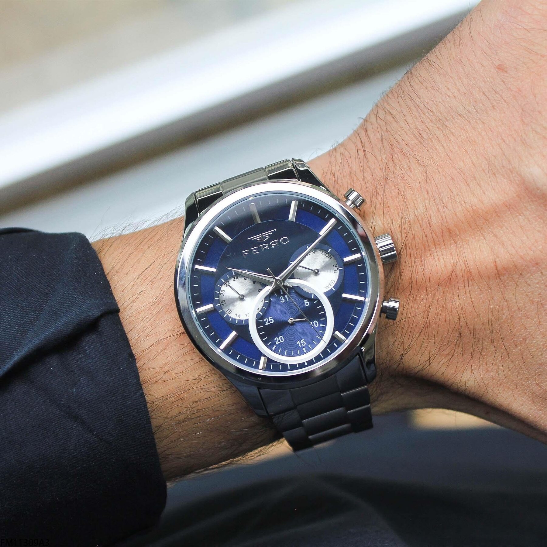 Ferro FM11309A3 Çelik Kordonlu Erkek Kol Saati