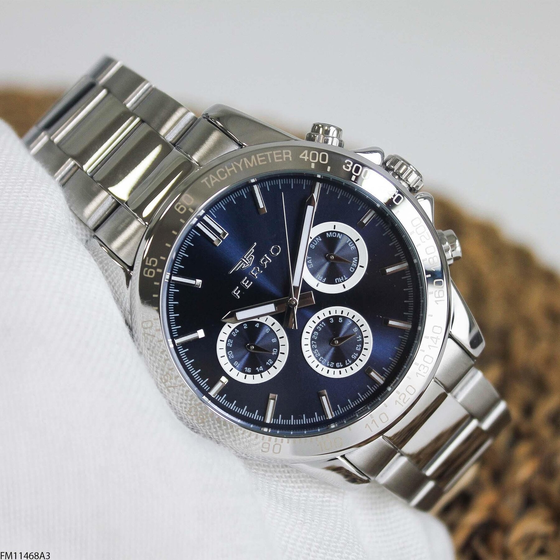 Ferro FM11468A3 Çelik Kordonlu Erkek Kol Saati