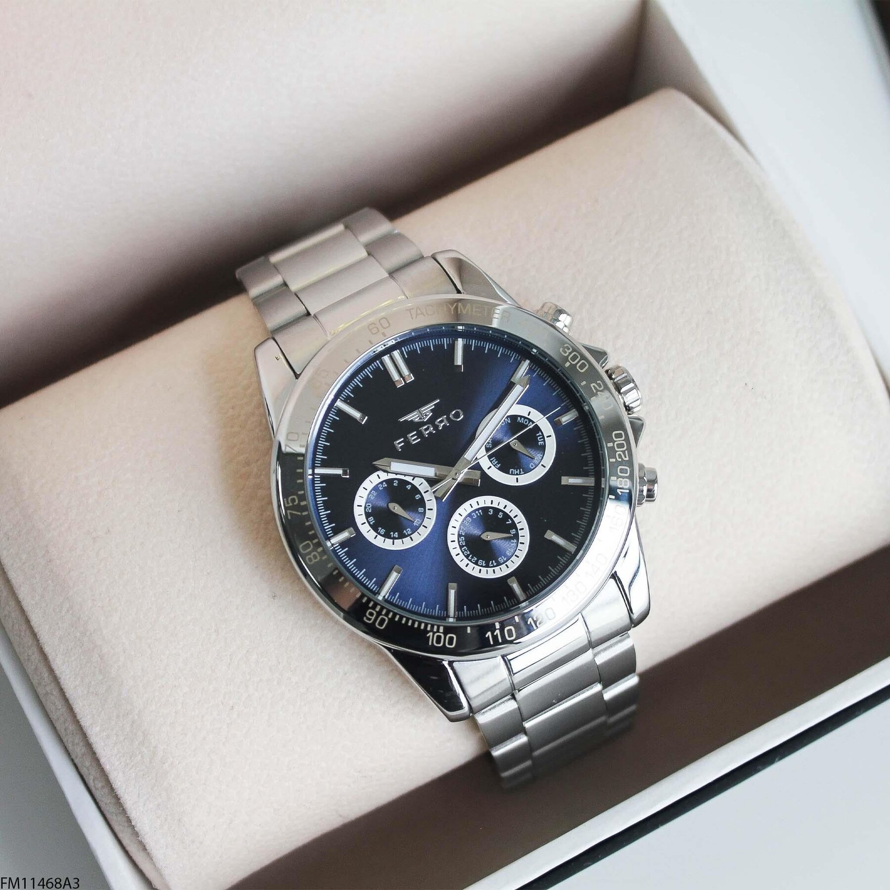 Ferro FM11468A3 Çelik Kordonlu Erkek Kol Saati