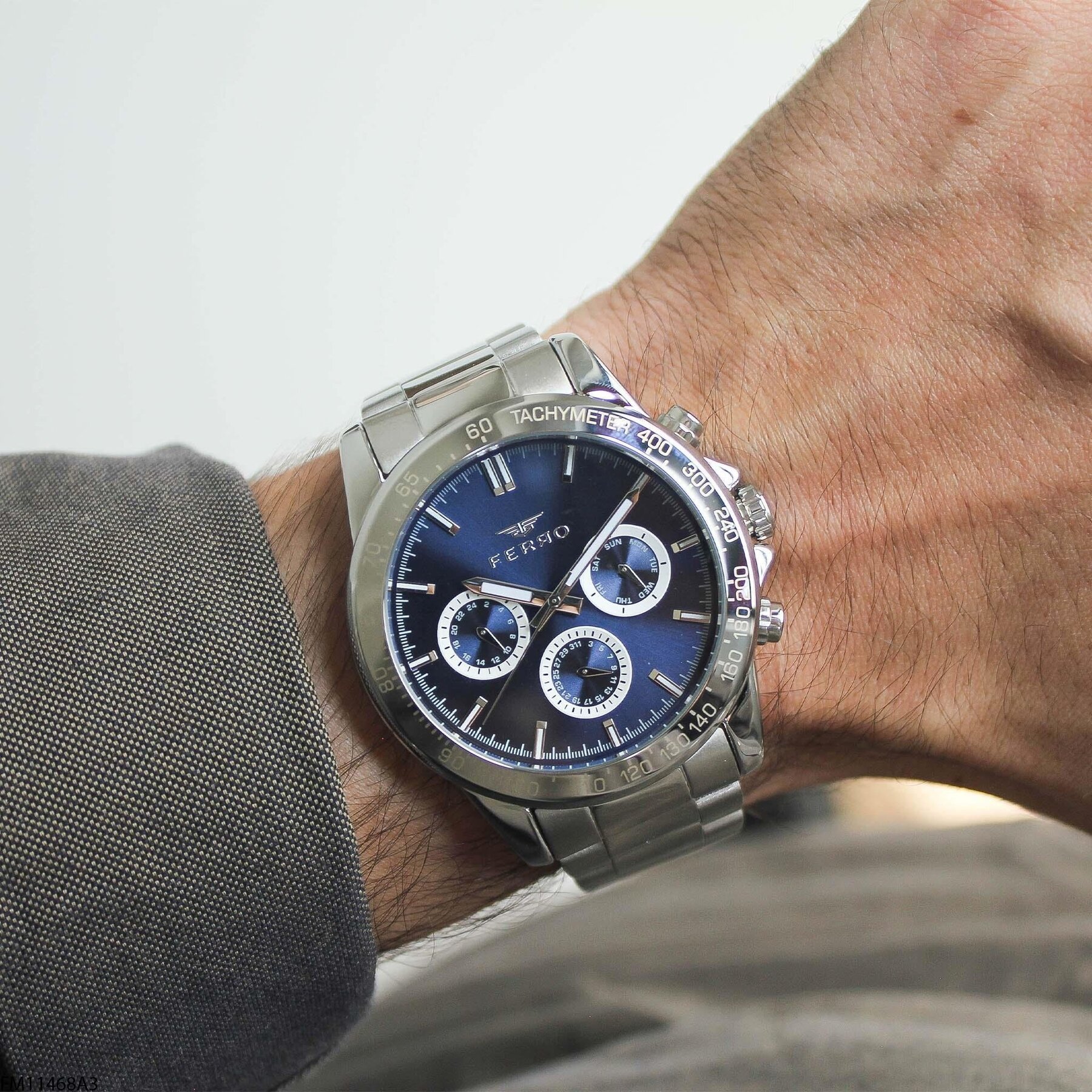 Ferro FM11468A3 Çelik Kordonlu Erkek Kol Saati