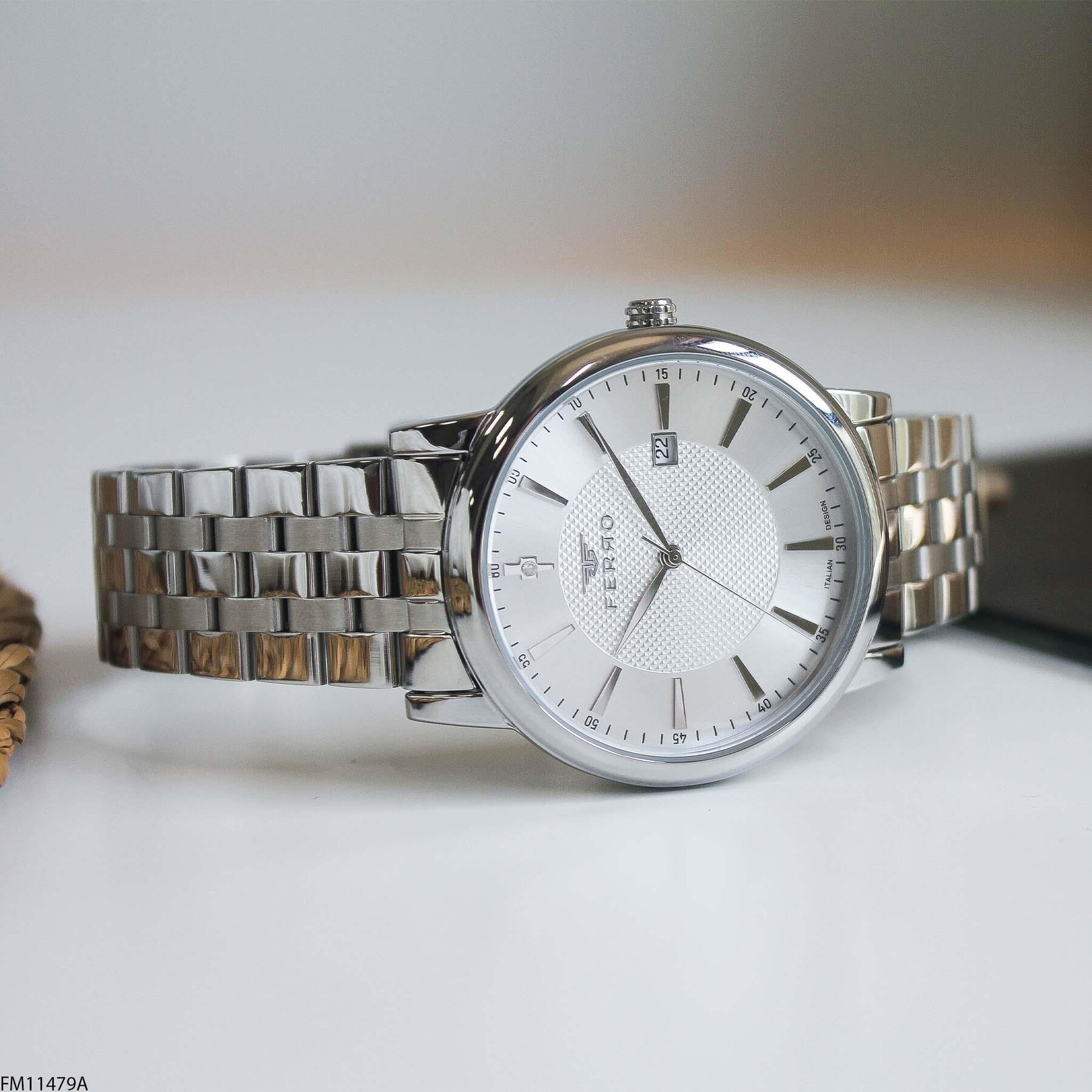 Ferro FM11479A Çelik Kordonlu Erkek Kol Saati