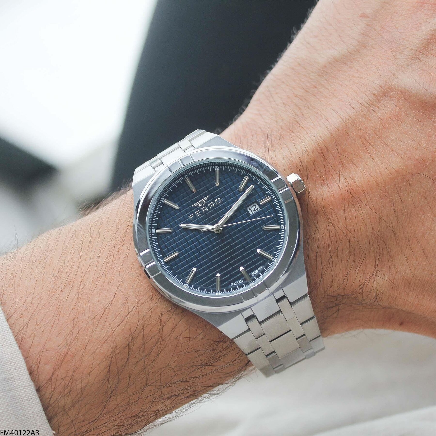 Ferro FM40122A3 Çelik Kordonlu Erkek Kol Saati