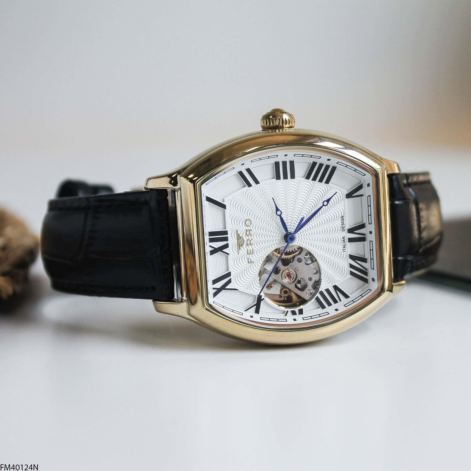 Ferro FM40124N Deri Kordonlu Erkek Kol Saati