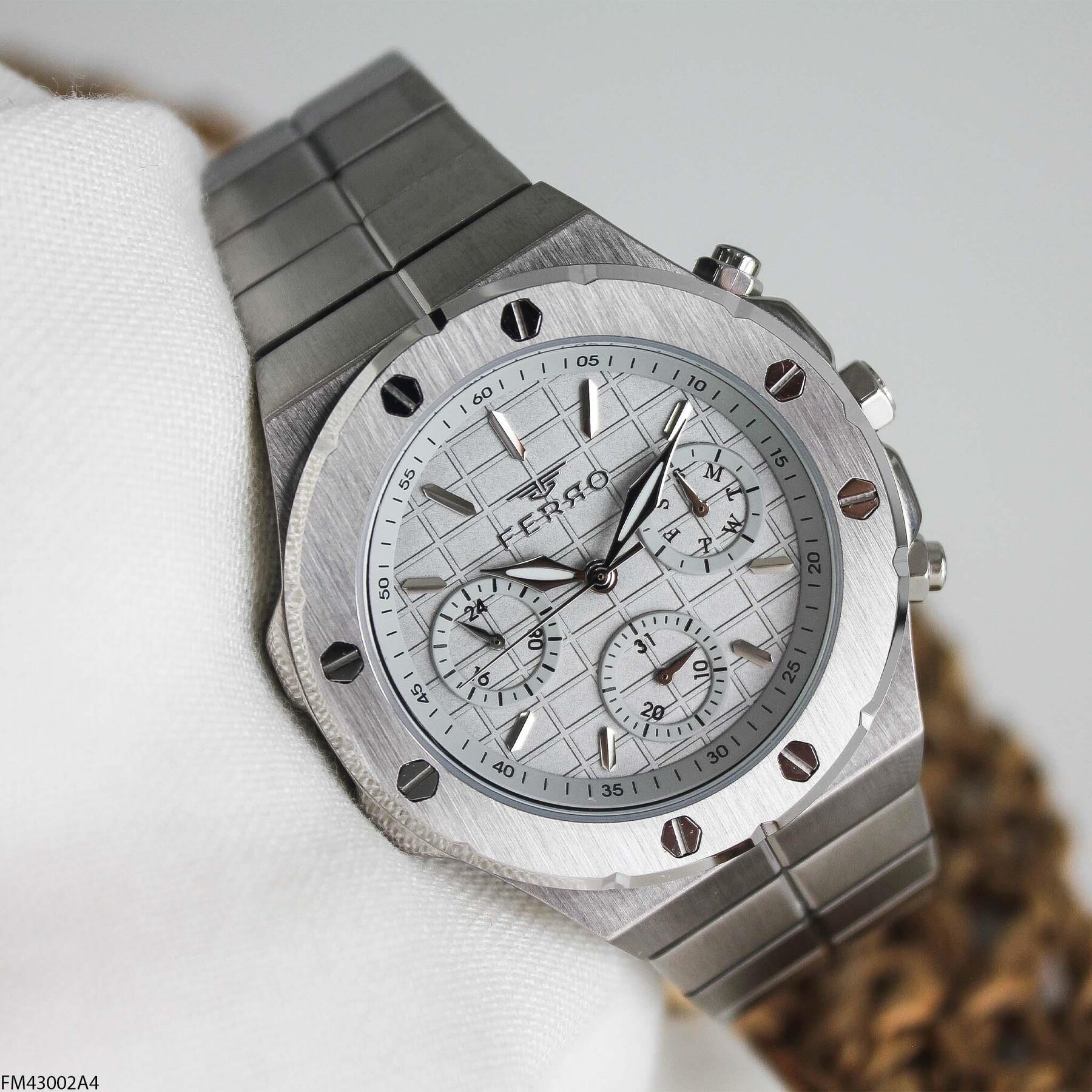 Ferro FM43002A4 Çelik Kordonlu Erkek Kol Saati