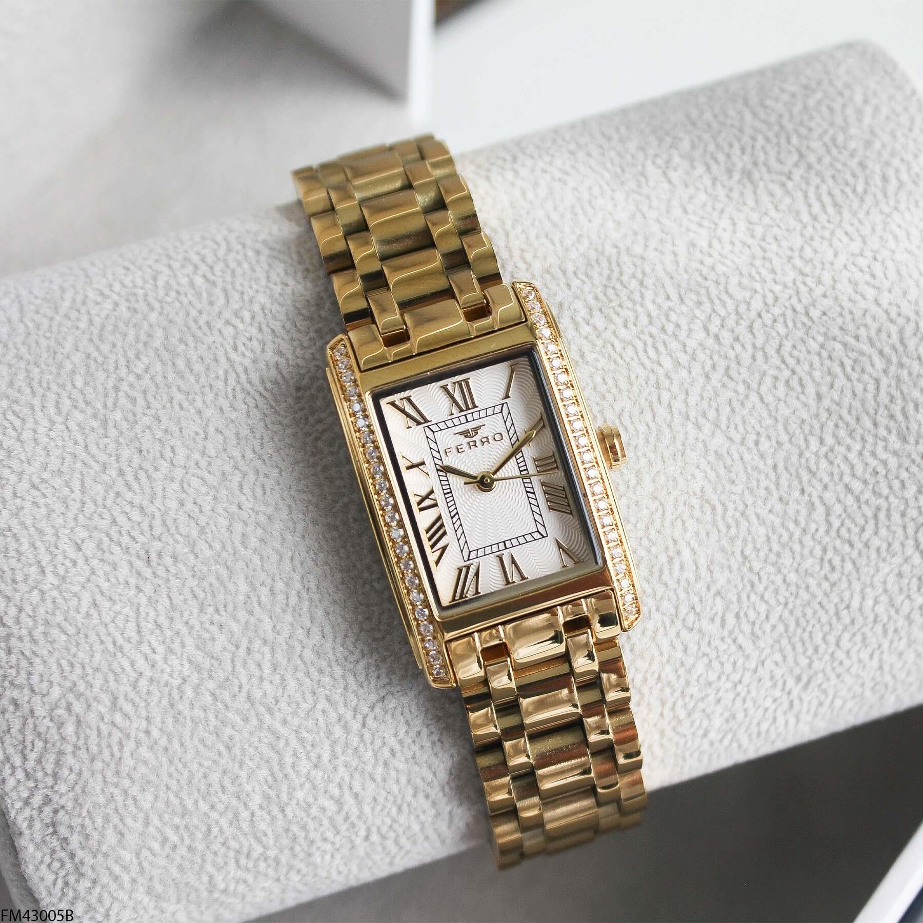 Ferro FM43005B Çelik Kordonlu Kadın Kol Saati