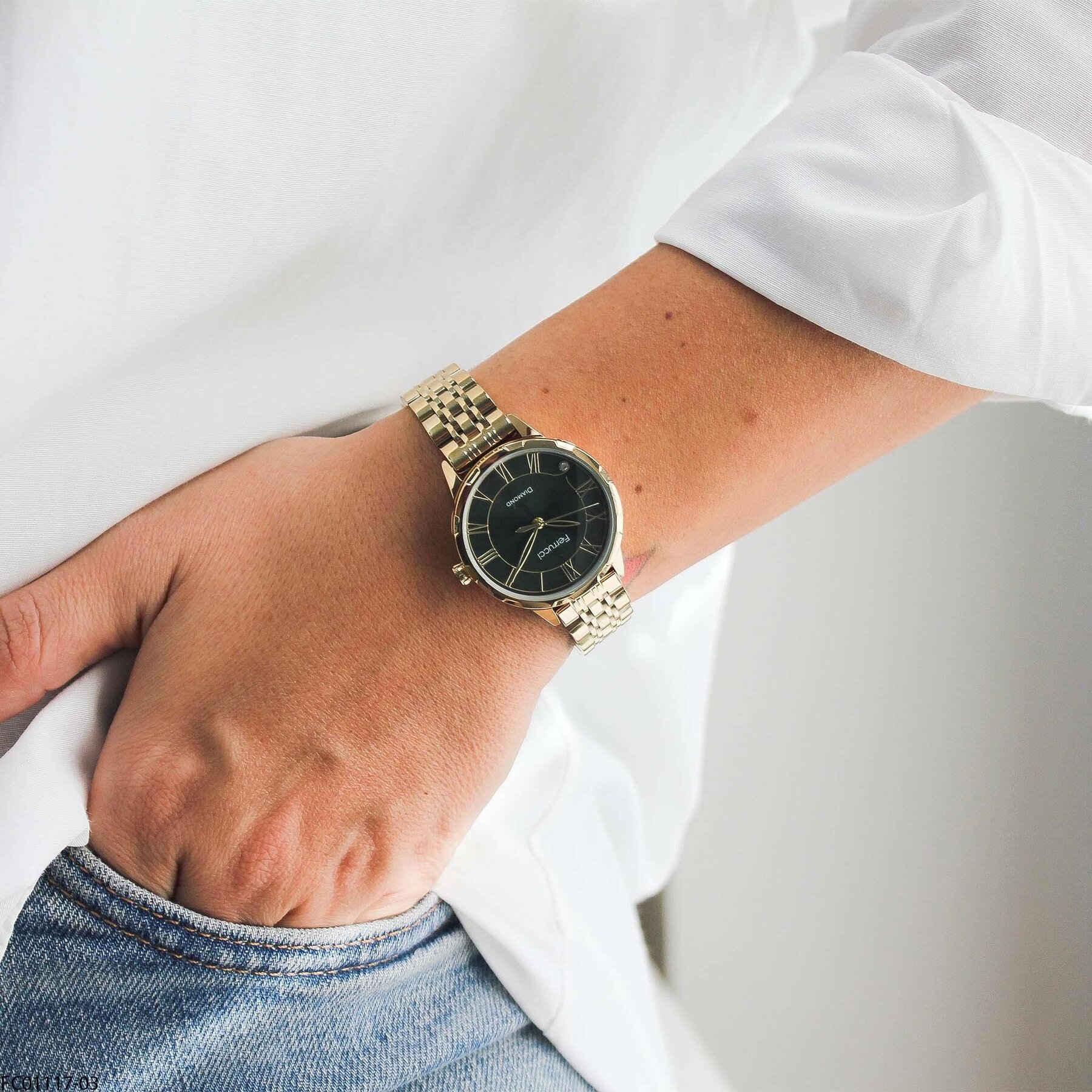 Ferrucci FC01117.03 Pırlantalı Women Watch