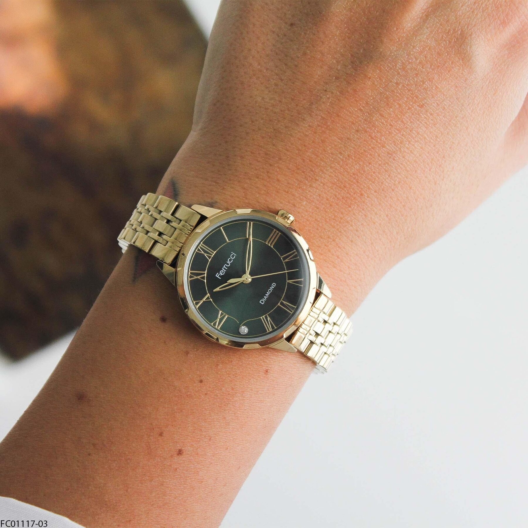 Ferrucci FC01117.03 Pırlantalı Women Watch