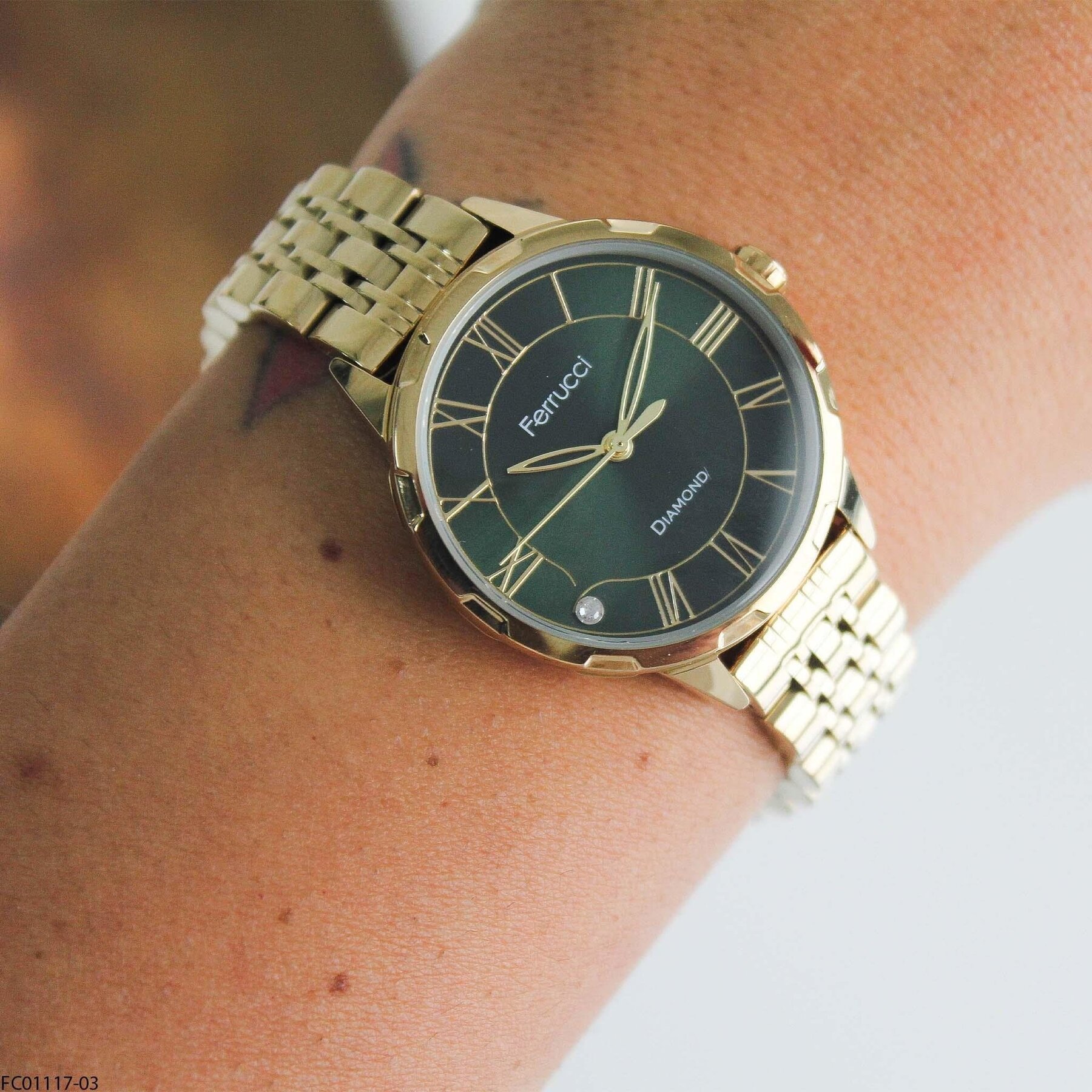 Ferrucci FC01117.03 Pırlantalı Women Watch