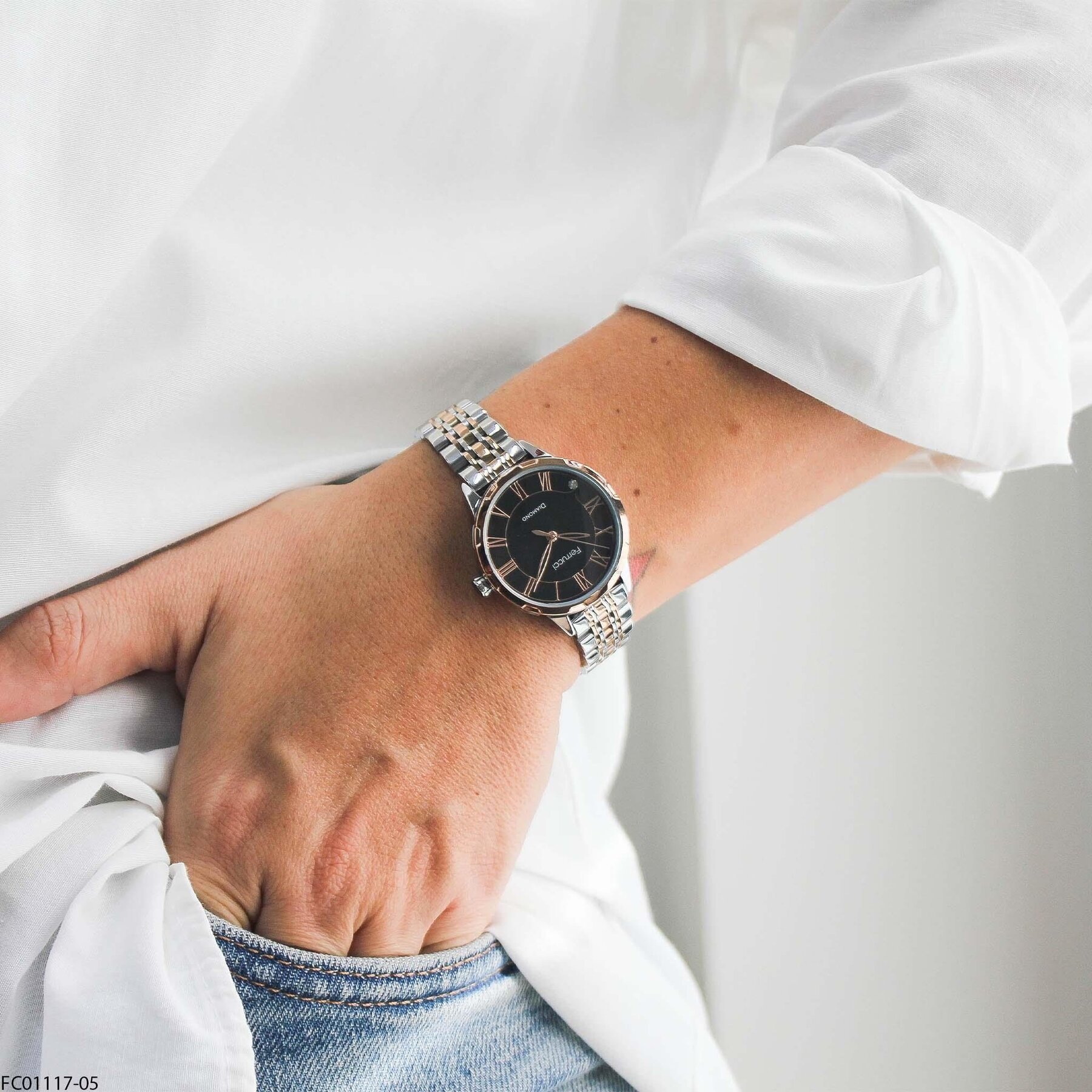 Ferrucci FC01117.05 Pırlantalı Kadın Kol Saati