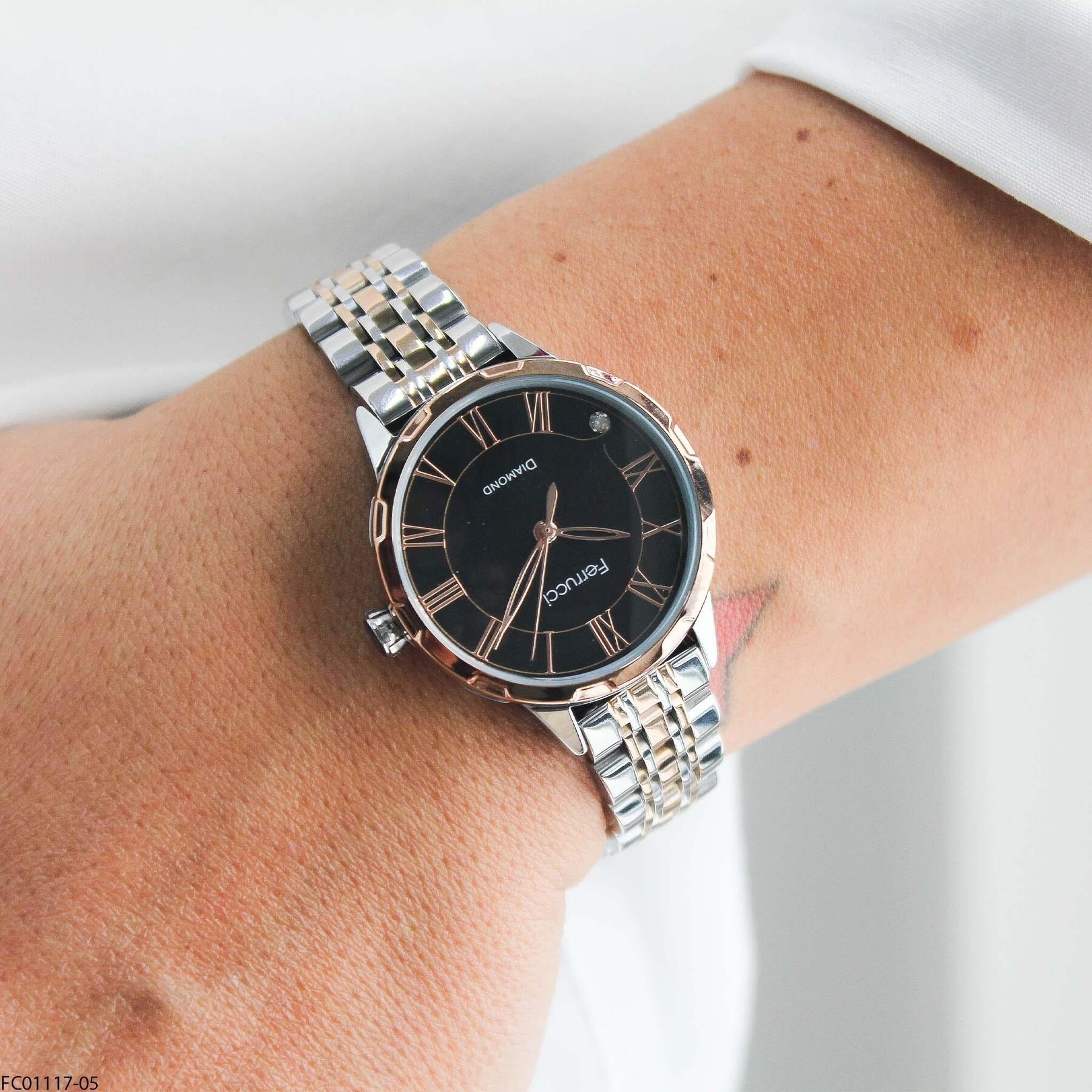 Ferrucci FC01117.05 Pırlantalı Kadın Kol Saati