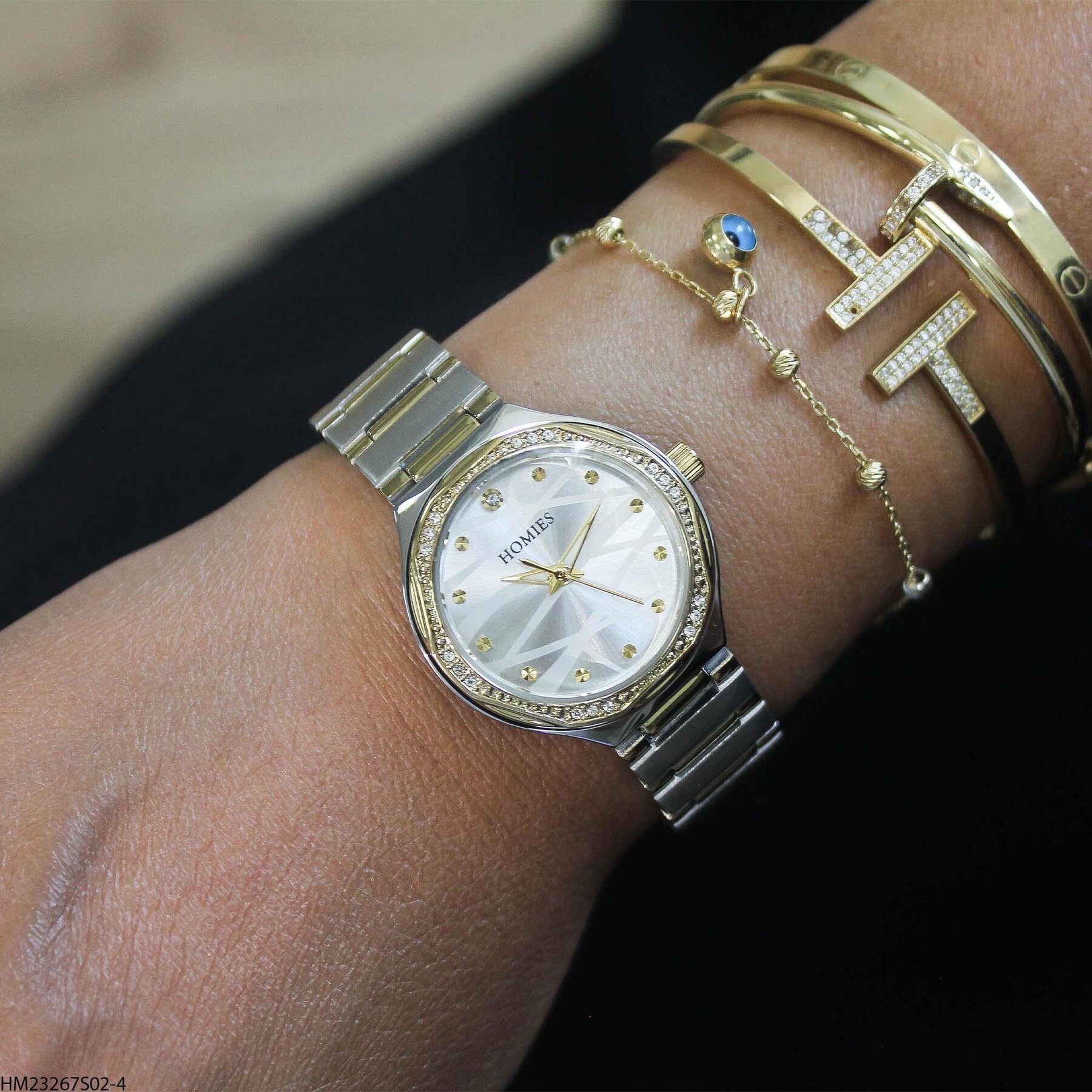 Homies HM23267S02-4 Steel Strap Women Watch