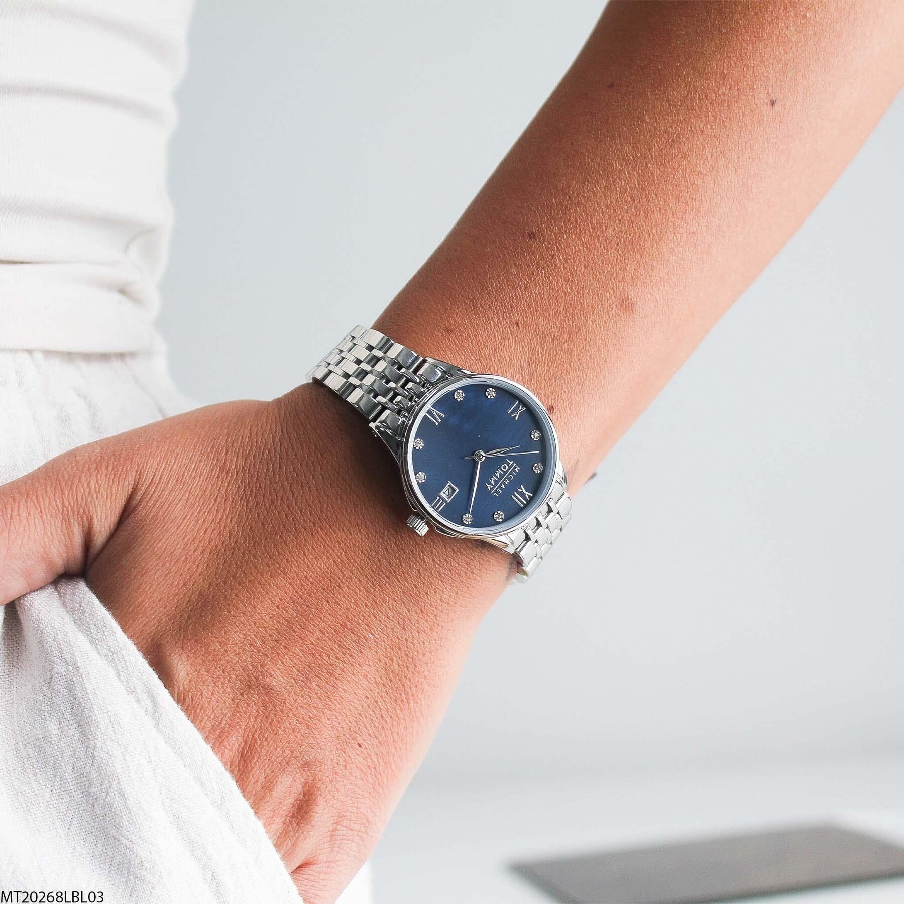 Michael Tommy MT20268LBL03 Steel Strap Women Watch